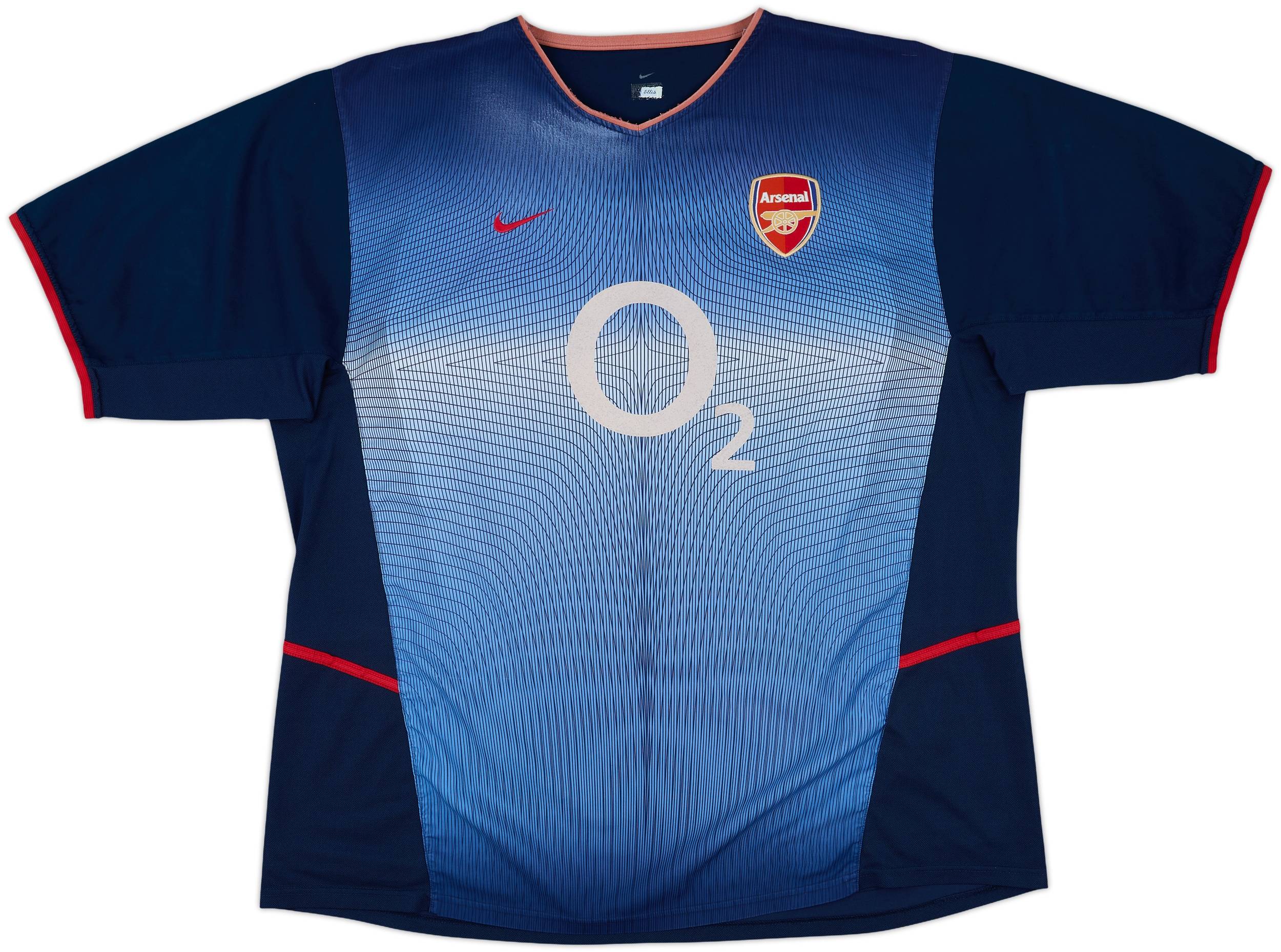 2003-04 Arsenal Third Shirt Bergkamp #10 - 6/10 - (XXL)