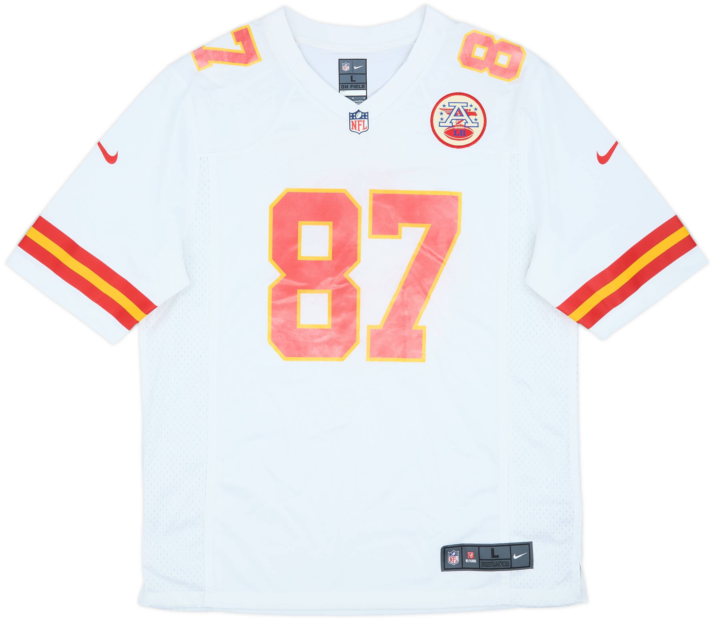 Kansas City Chiefs KELCE 87 ユニフォーム mens-nike-travis-kelce-carbon-