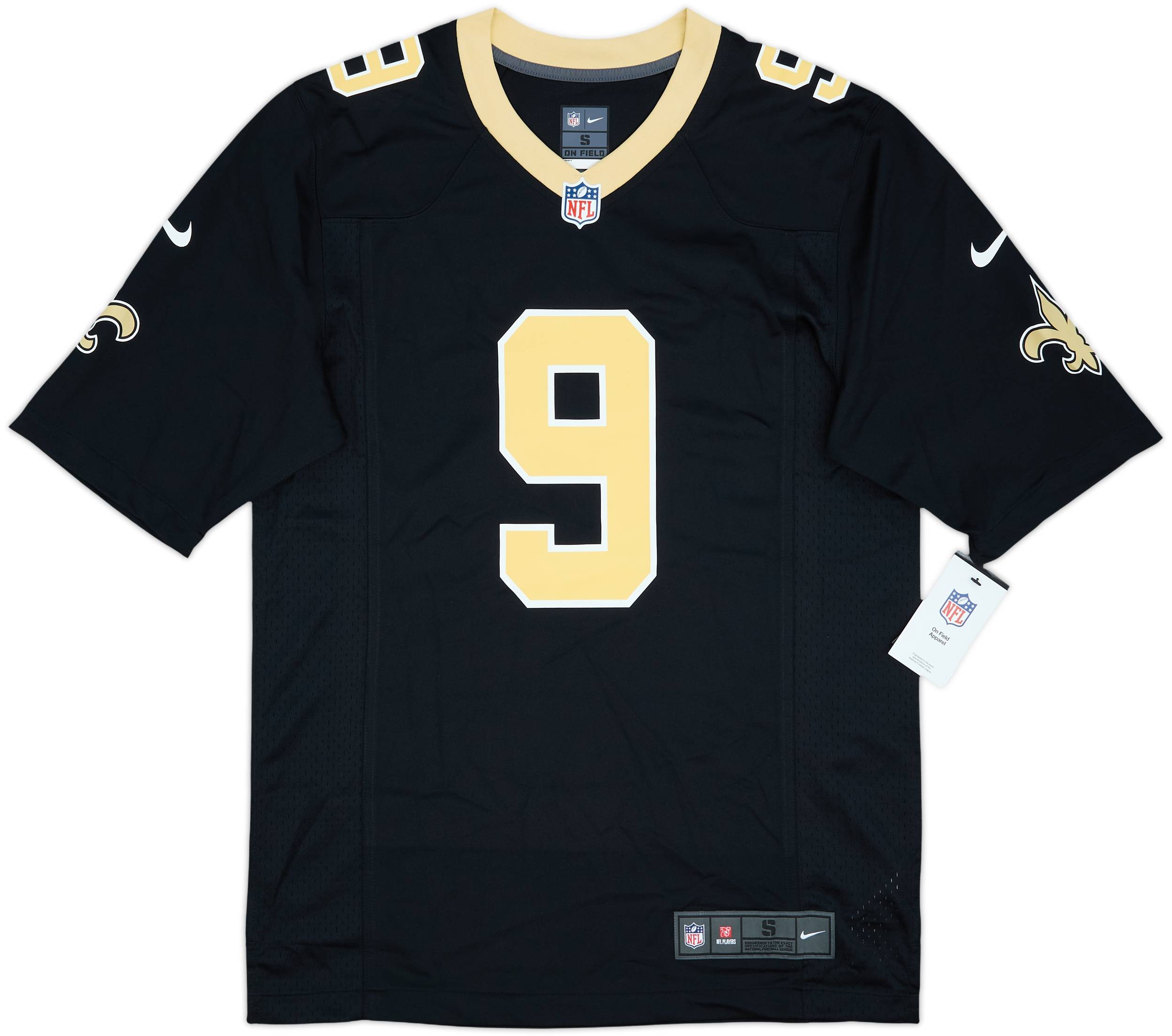2012-20 New Orleans Saints Brees #9 Nike Game Home Jersey (S)