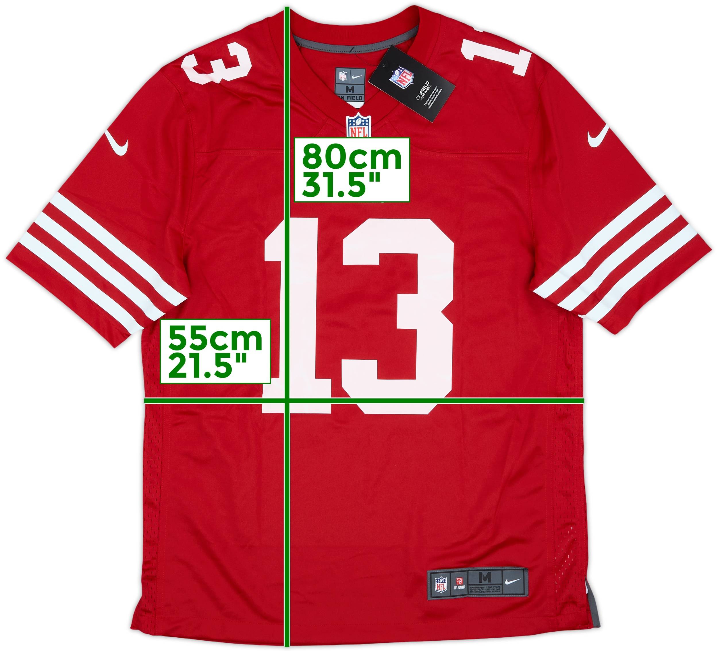 2022-25 San Francisco 49ers Purdy #13 Nike Game Home Jersey (M)