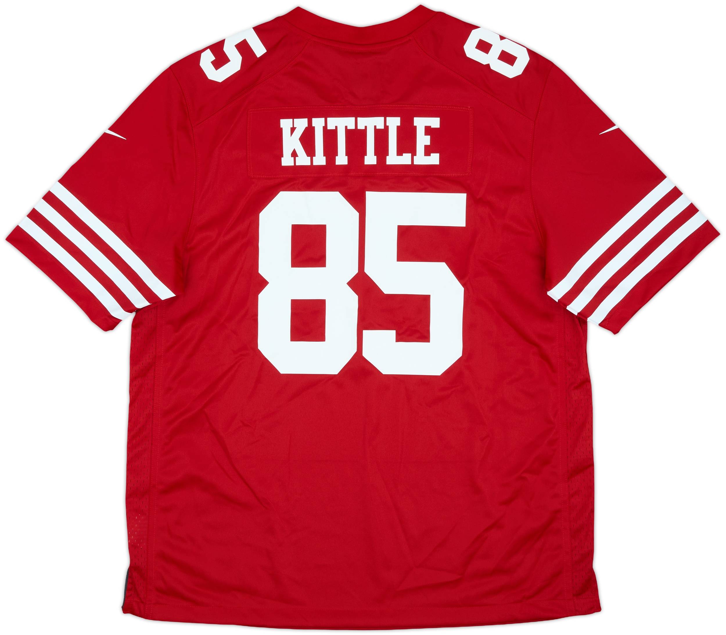 Nike San Francisco 49ers フットボール アメフト XL 2022-25 San Francisco 49ers Kittle #85 Nike Game Home Jersey