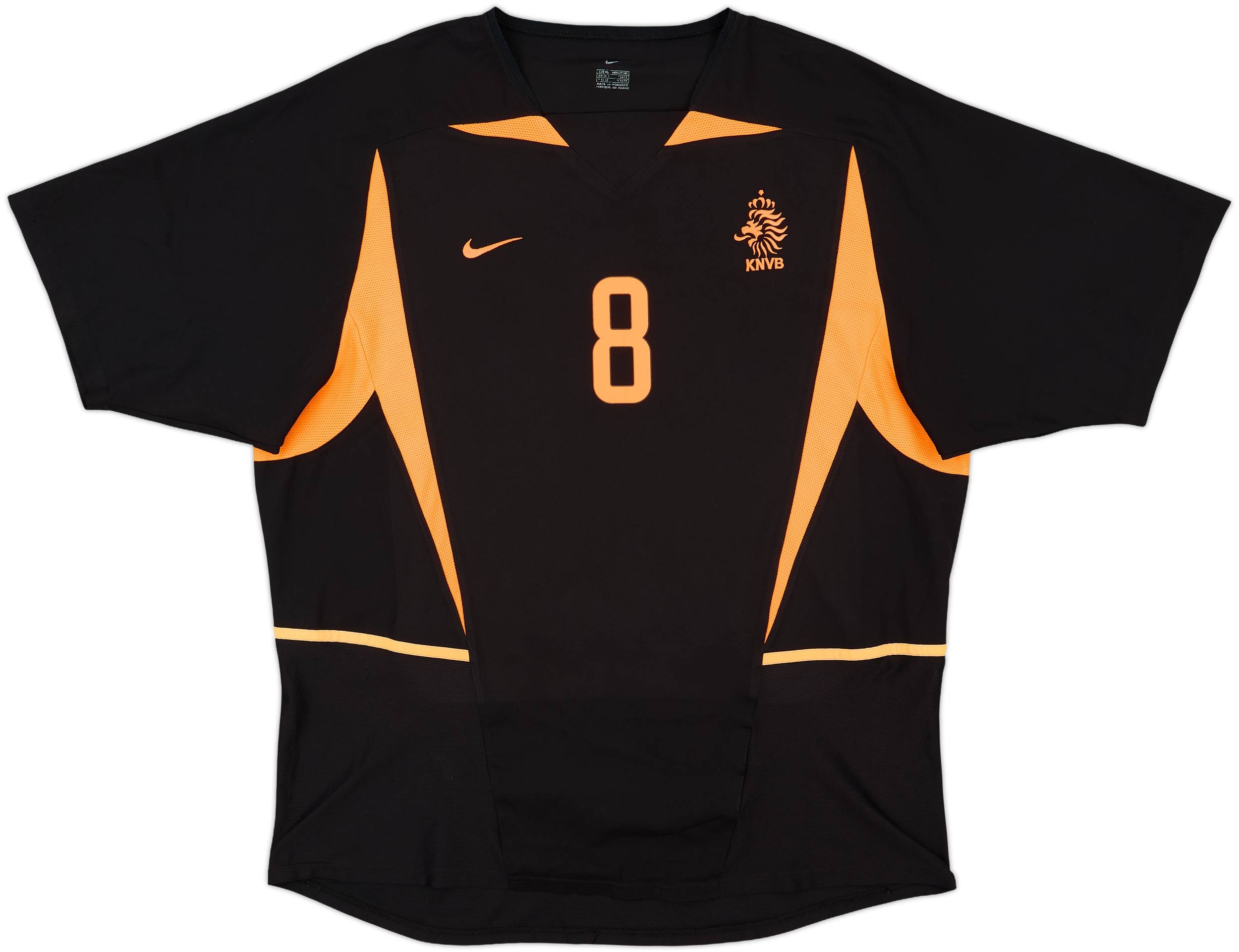 ダービッツ　Netherlands AWAY #8 DAVIDS 希少 2000/01 Netherlands Away Jersey #8 DAVIDS 2XL Nike Holland