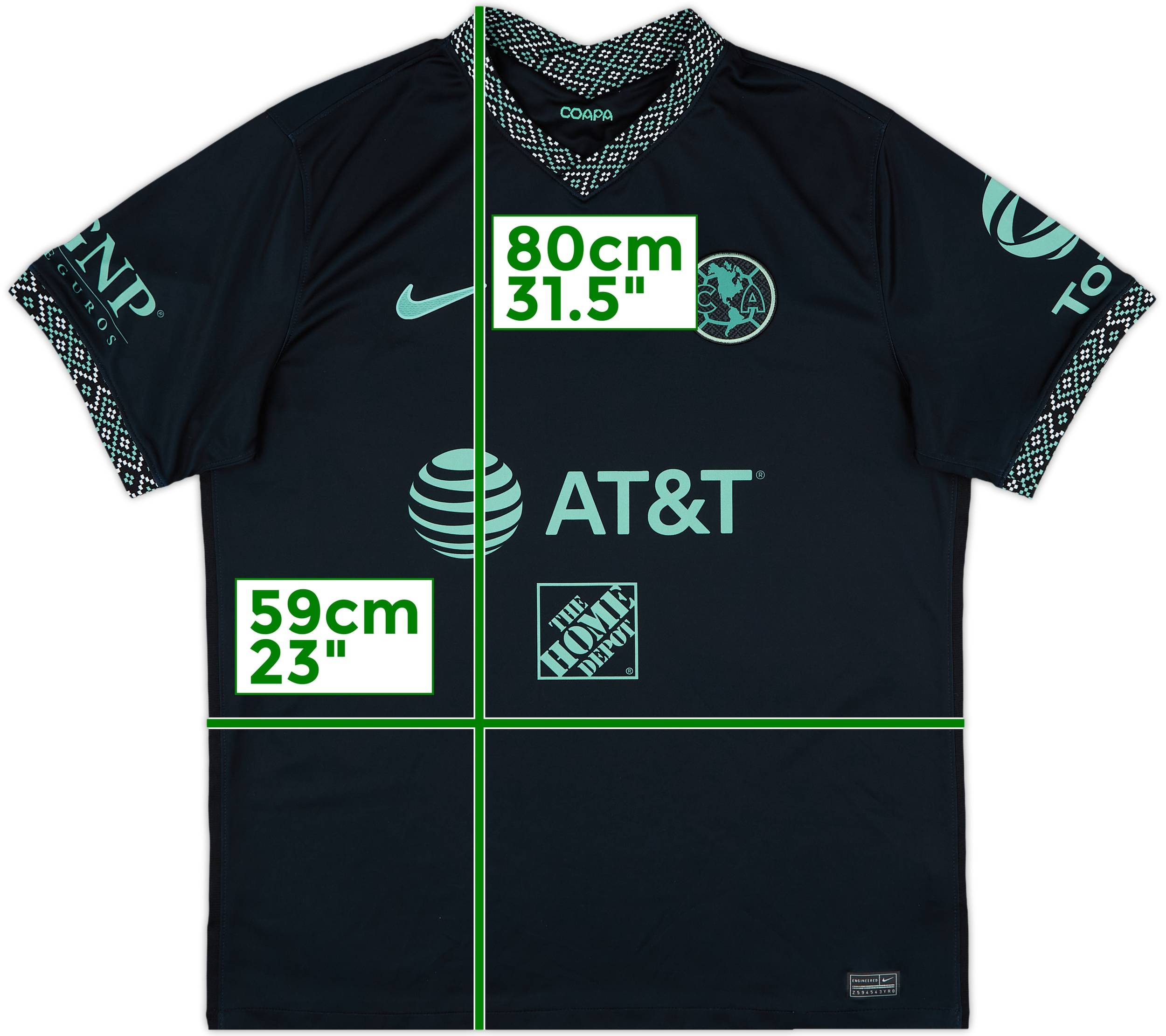 2021 Club America Third Shirt 8/10 (XL)