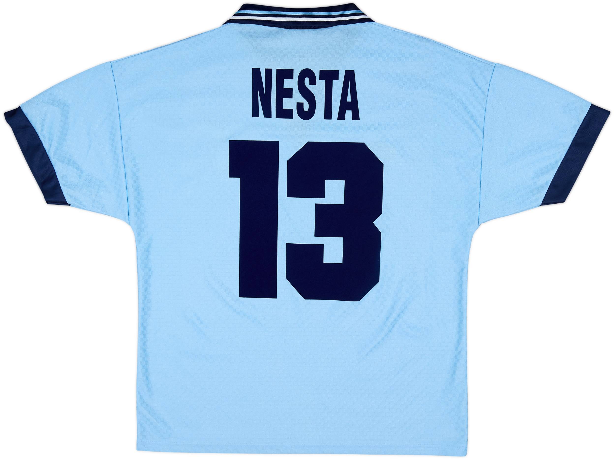 1995-96 Lazio Home Shirt Nesta #13 - 6/10 - (M)