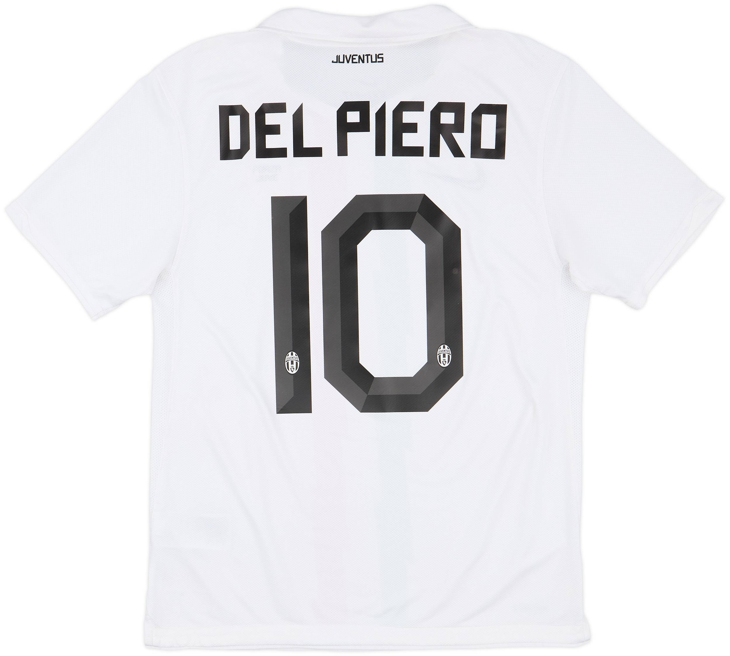 2010-12 Juventus Away Shirt Del Piero #10 - 7/10 - (M)