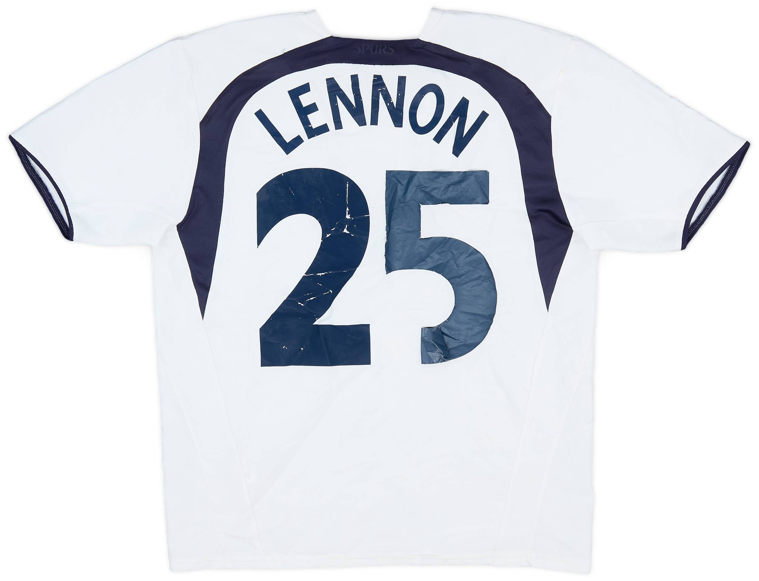 2006-07 Tottenham Home Shirt Lennon #25 - 4/10 - (XL.Boys)