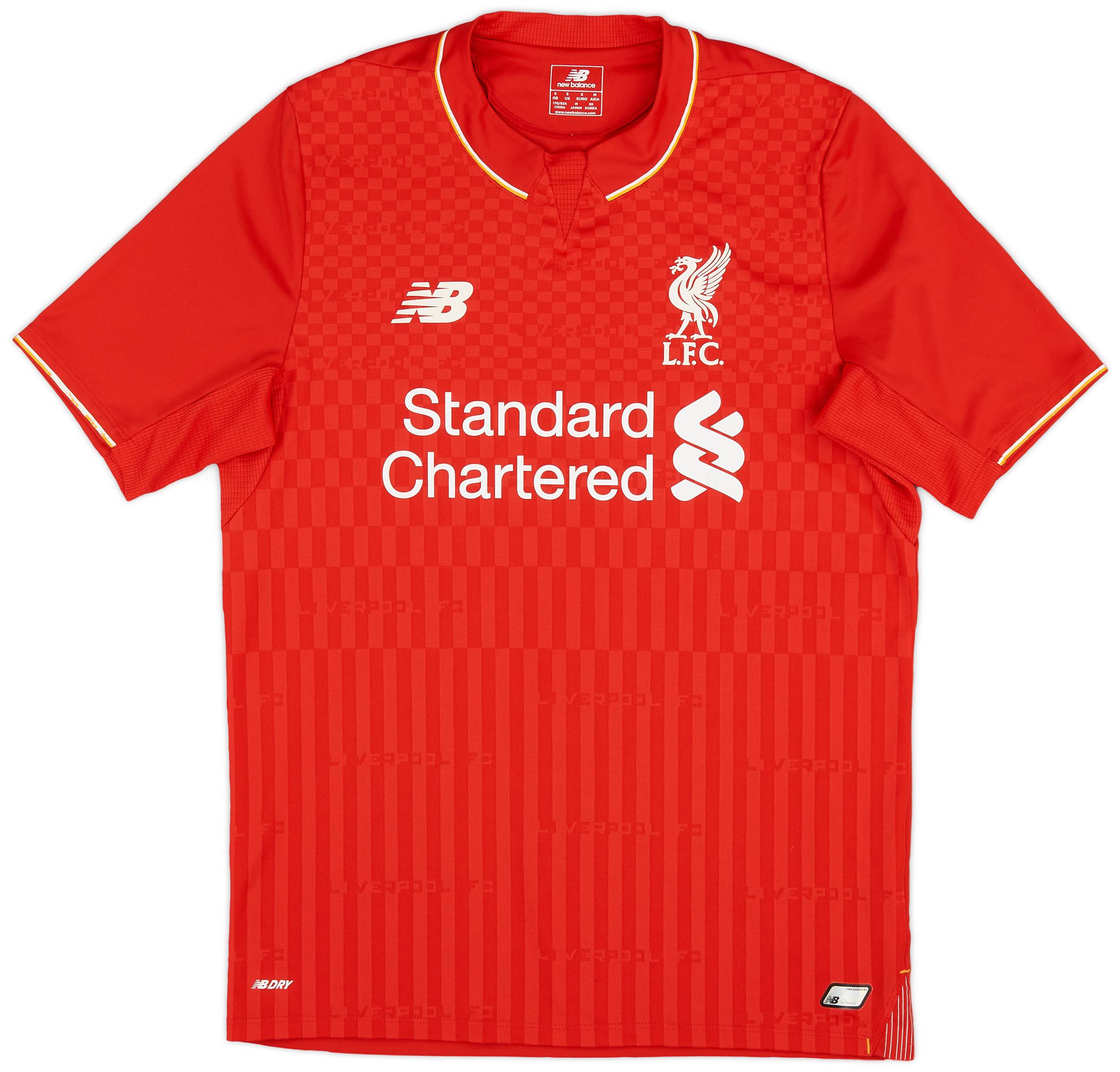 2015-16 Liverpool Home Shirt - 6/10 - (S)
