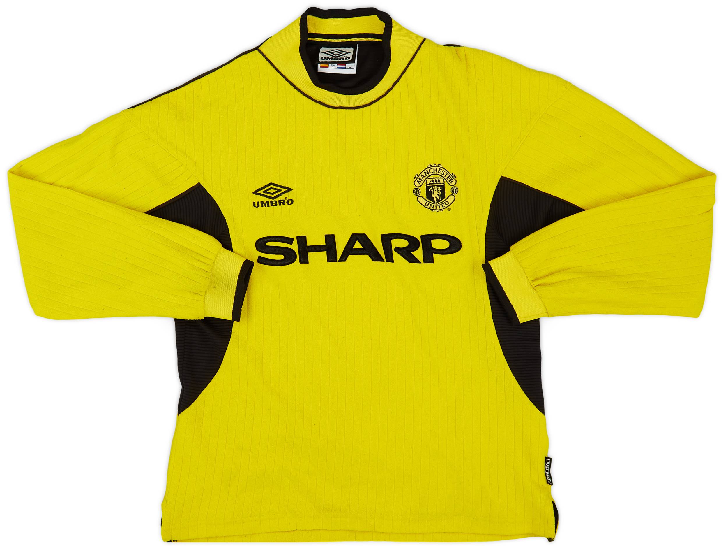 1999-00 Manchester United GK Shirt - 5/10 - (Y)