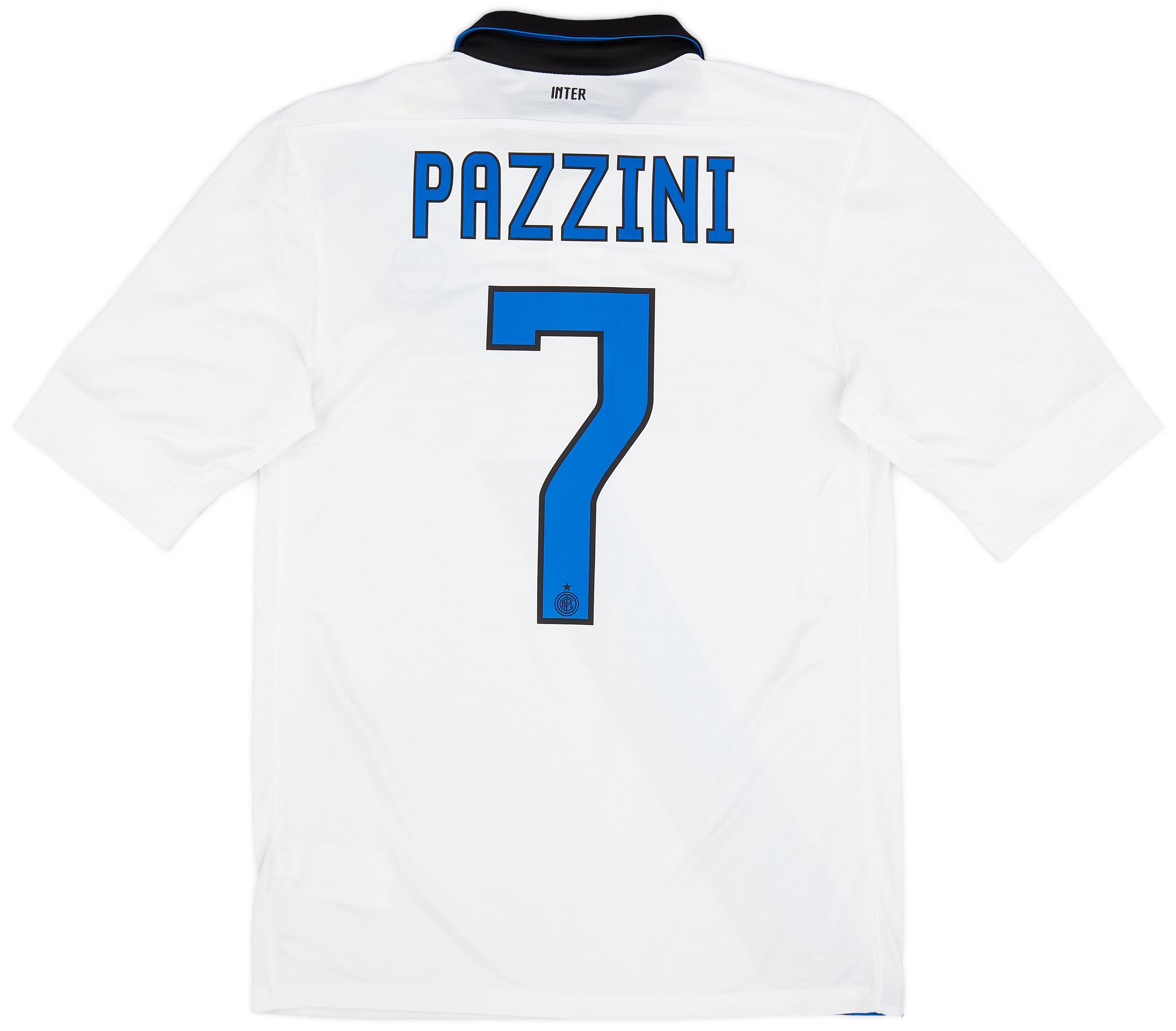 2011-12 Inter Milan Away Shirt Pazzini #7 - 9/10 - (S)