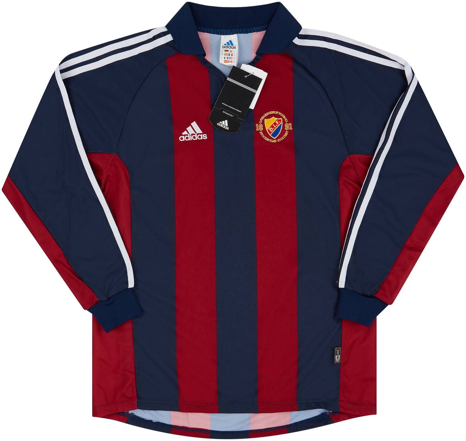 2002-03 Djurgardens Away L/S Shirt