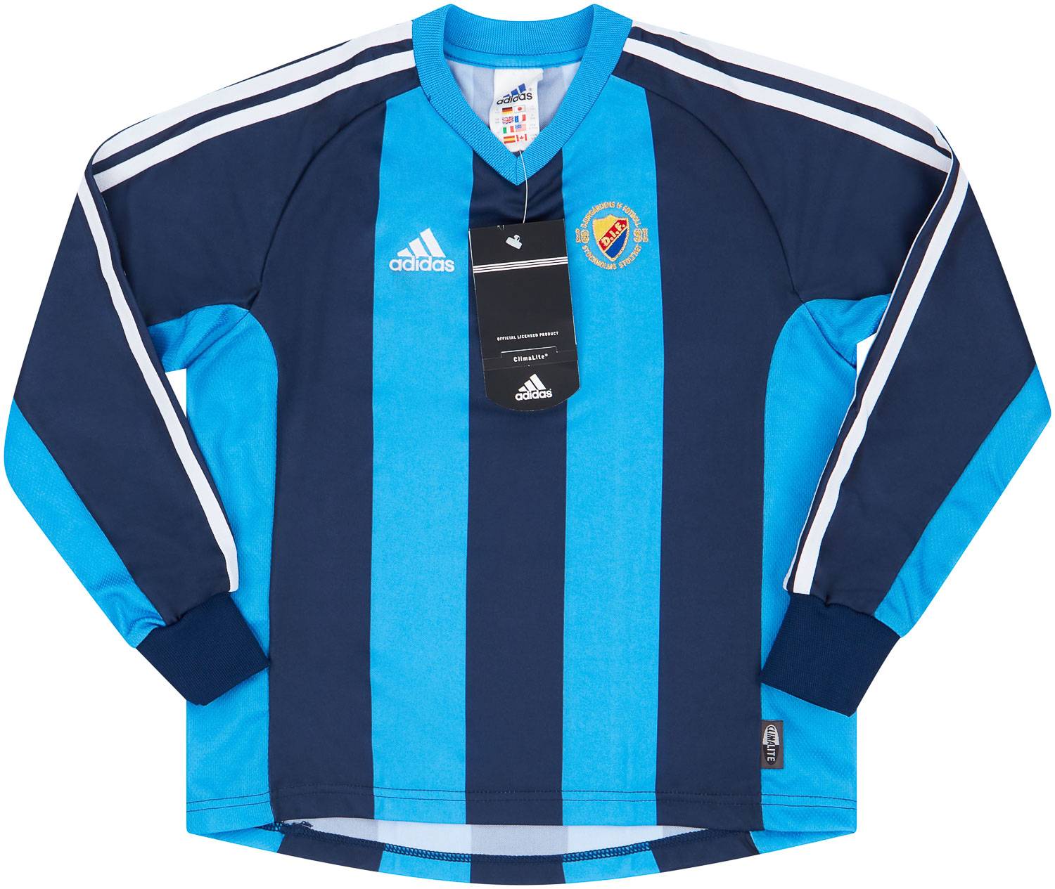 2003-04 Djurgardens Home L/S Shirt KIDS