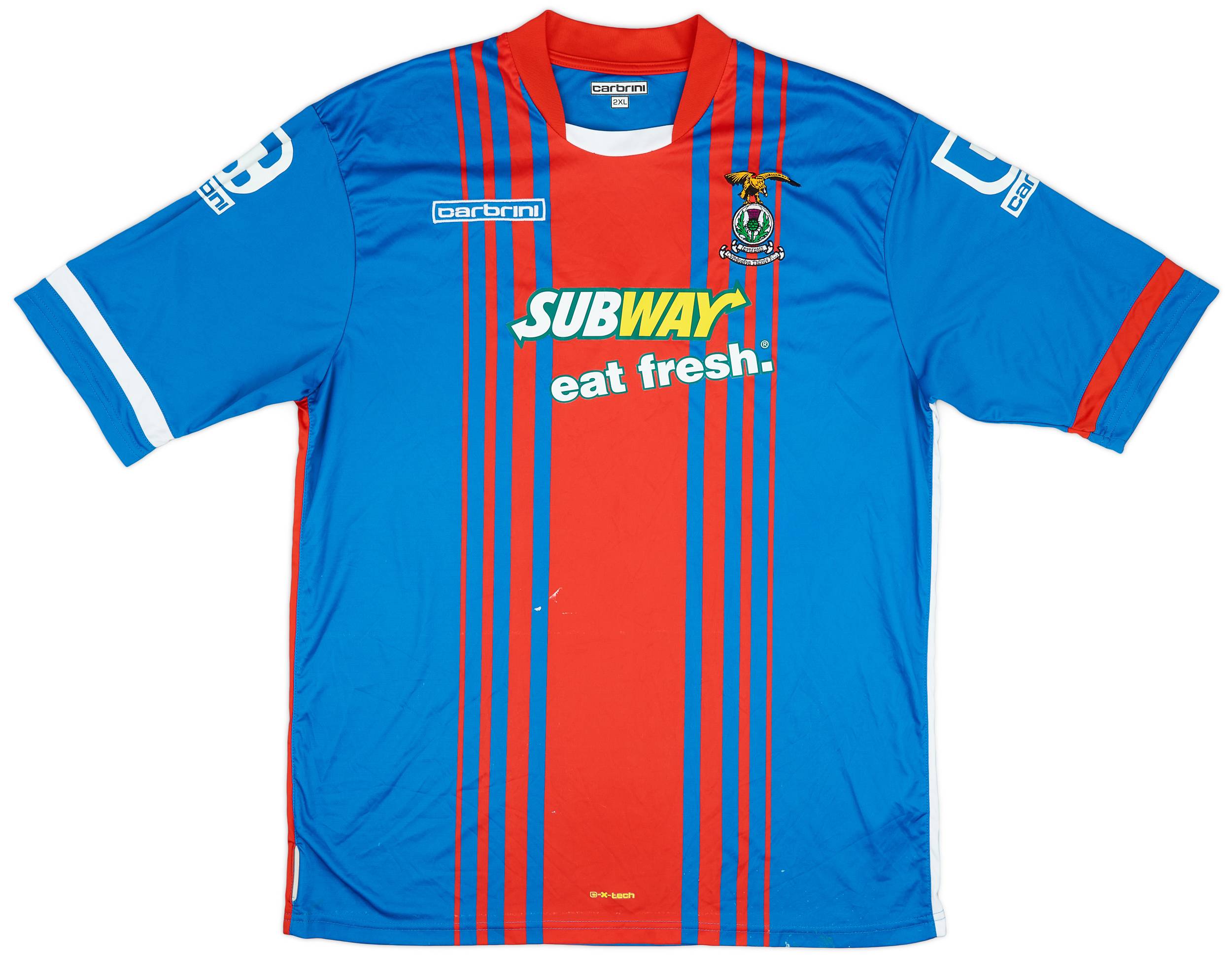 2015-16 Inverness Caledonian Thistle Home Shirt - 6/10 - (XXL)
