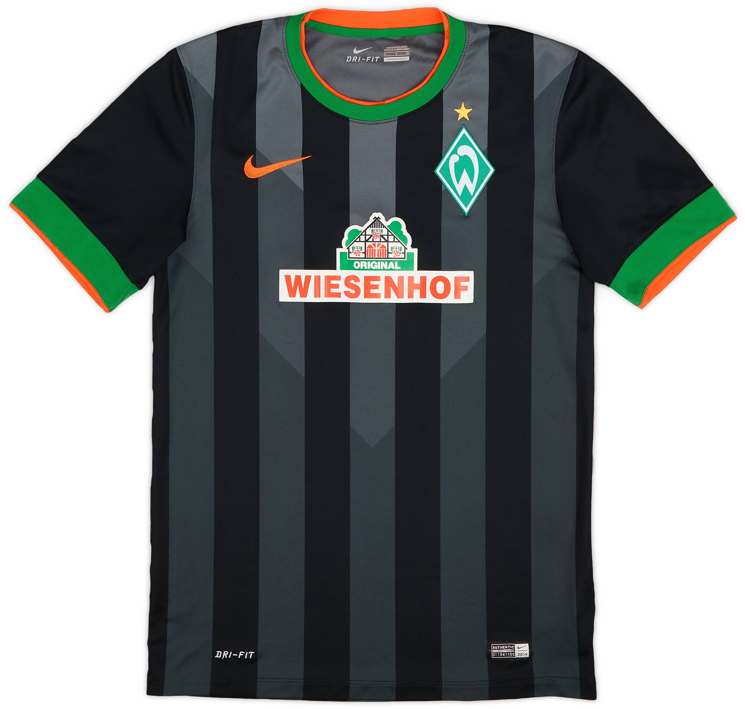 2014-15 Werder Bremen Away Shirt - 8/10 - (S)