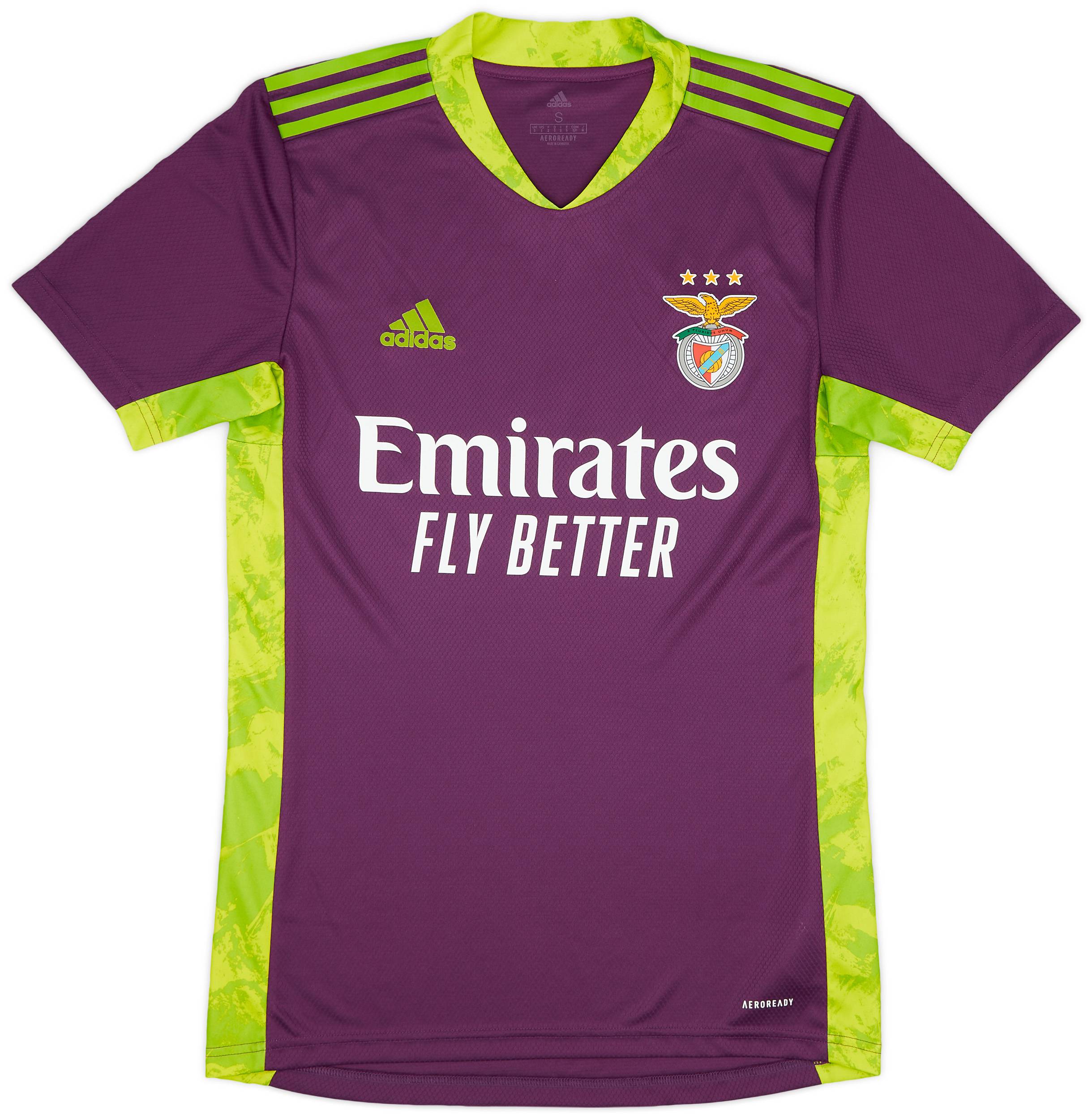 2020-21 Benfica GK S/S Shirt - 10/10 - (S)