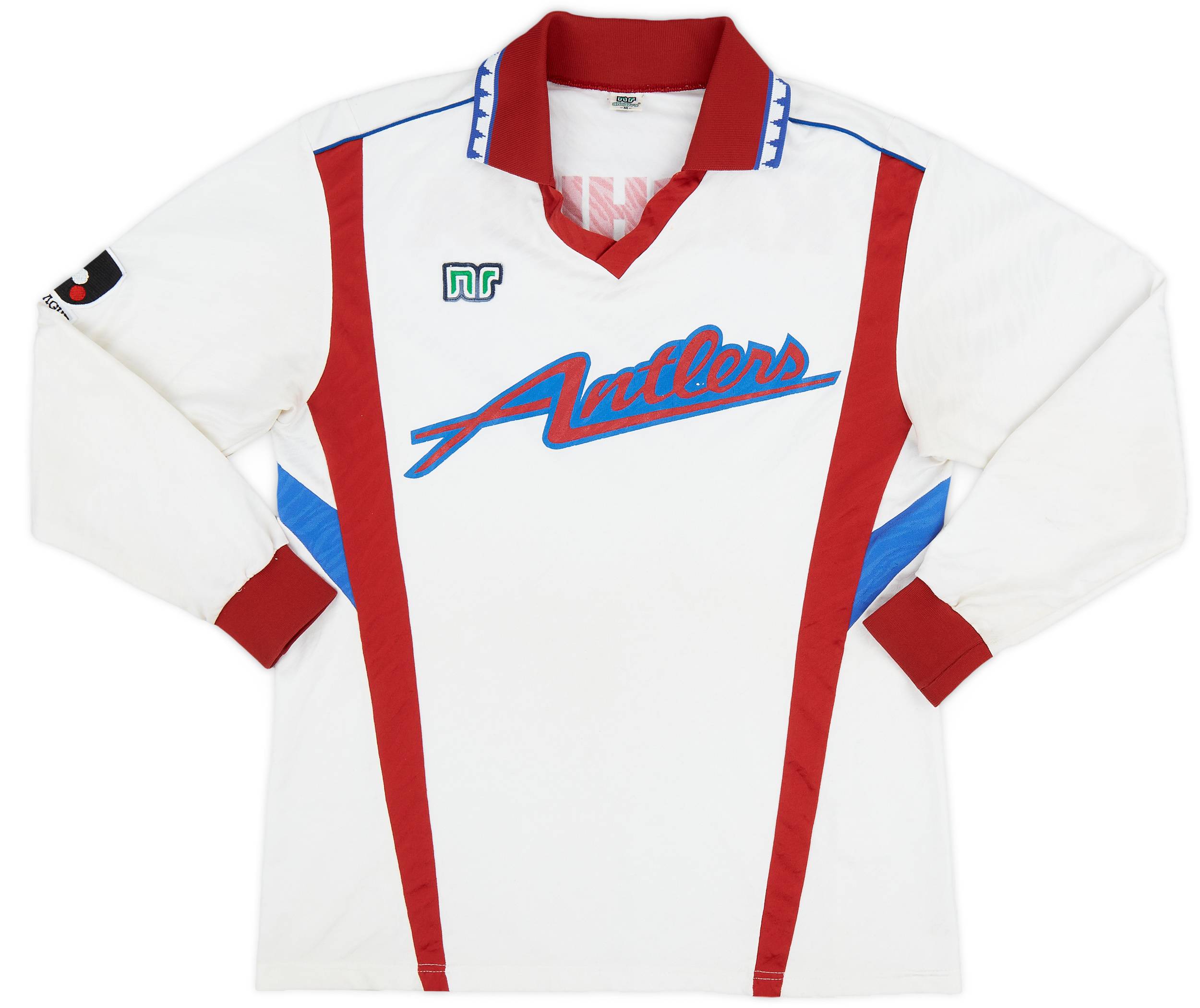 1992-93 Kashima Antlers Away L/S Shirt - 8/10 - (M)