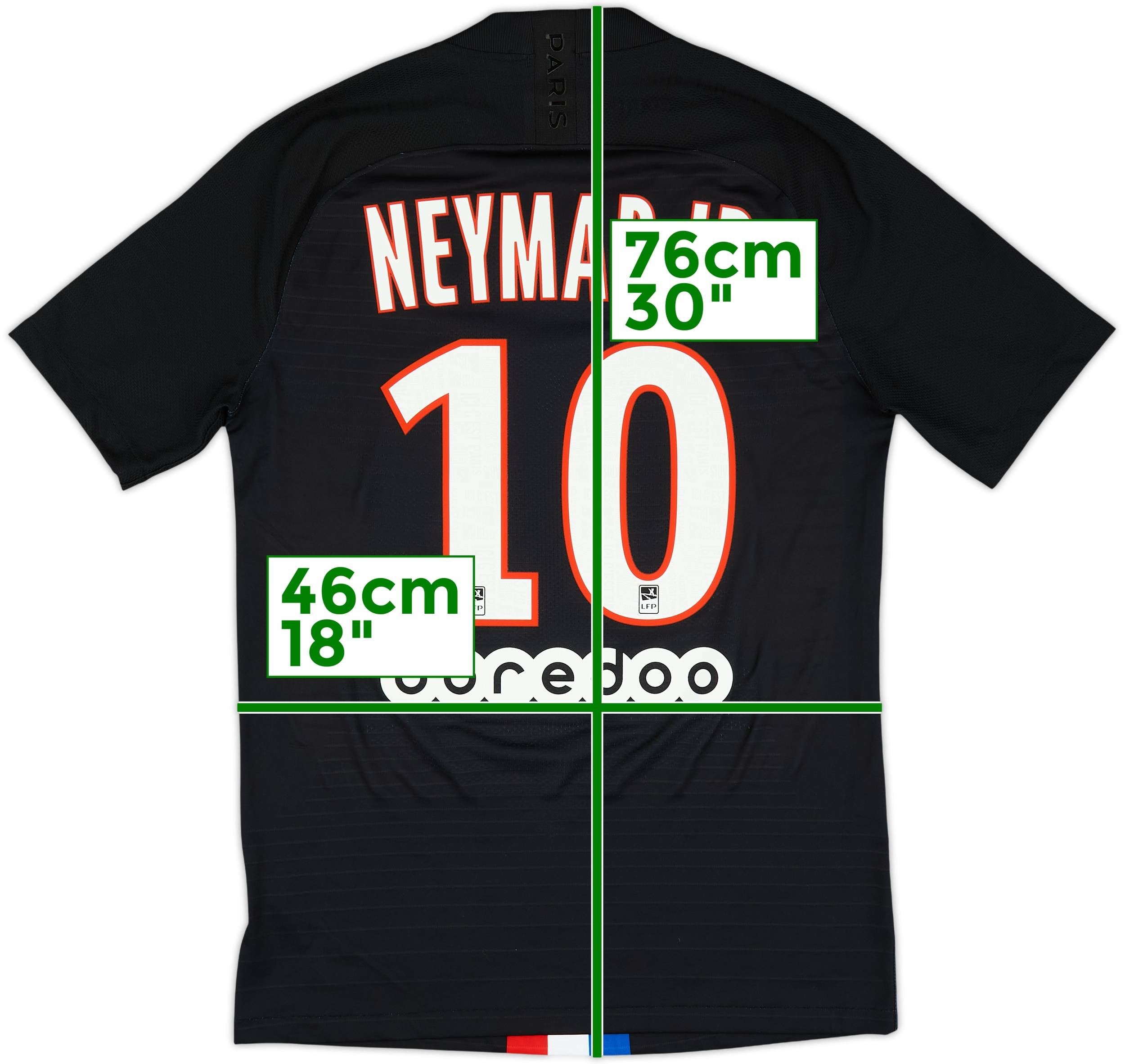 2019-20 Paris Saint-Germain Authentic Fourth Shirt Neymar Jr #10