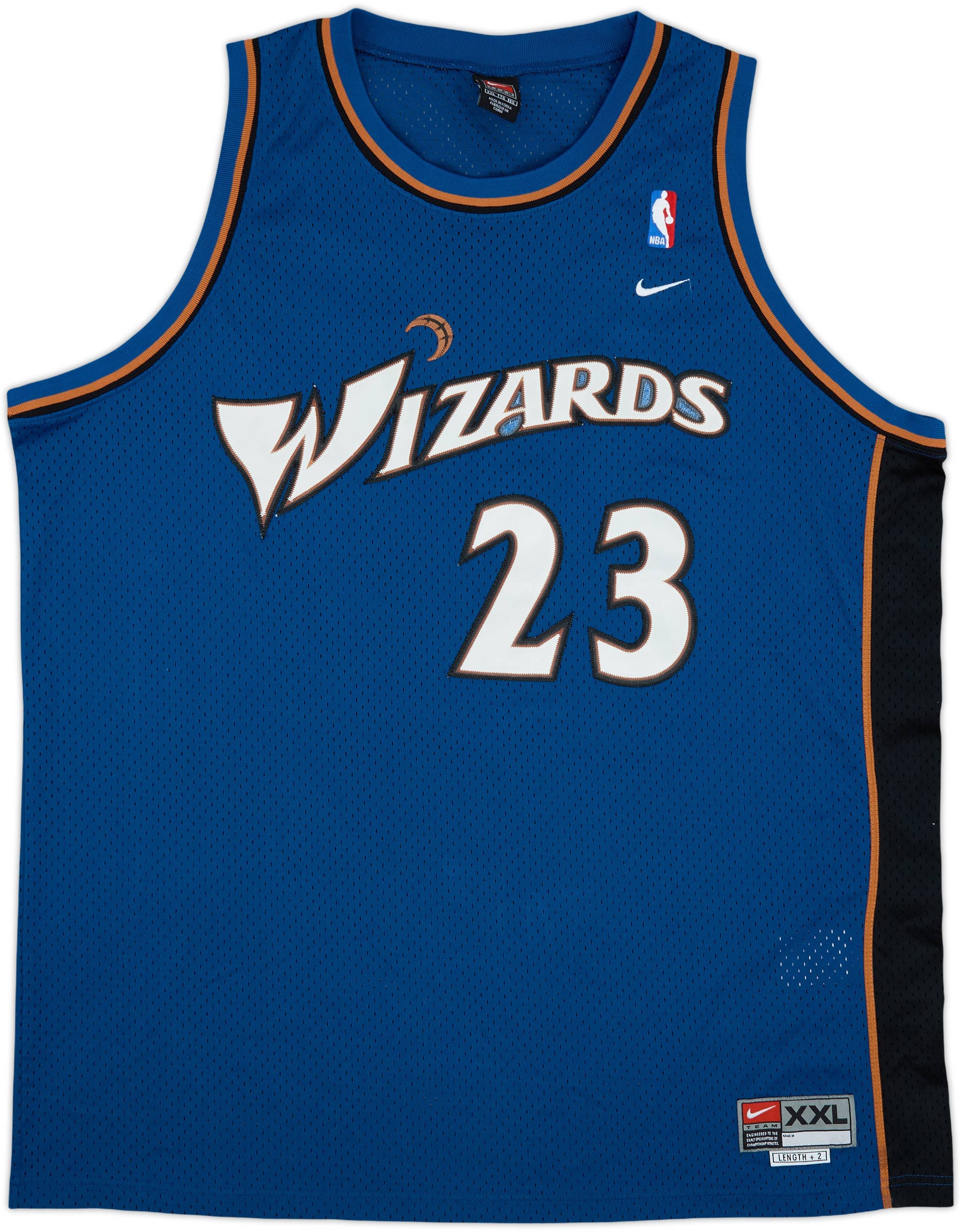 2001-03 Washington Wizards Jordan #23 Nike Swingman Away Jersey