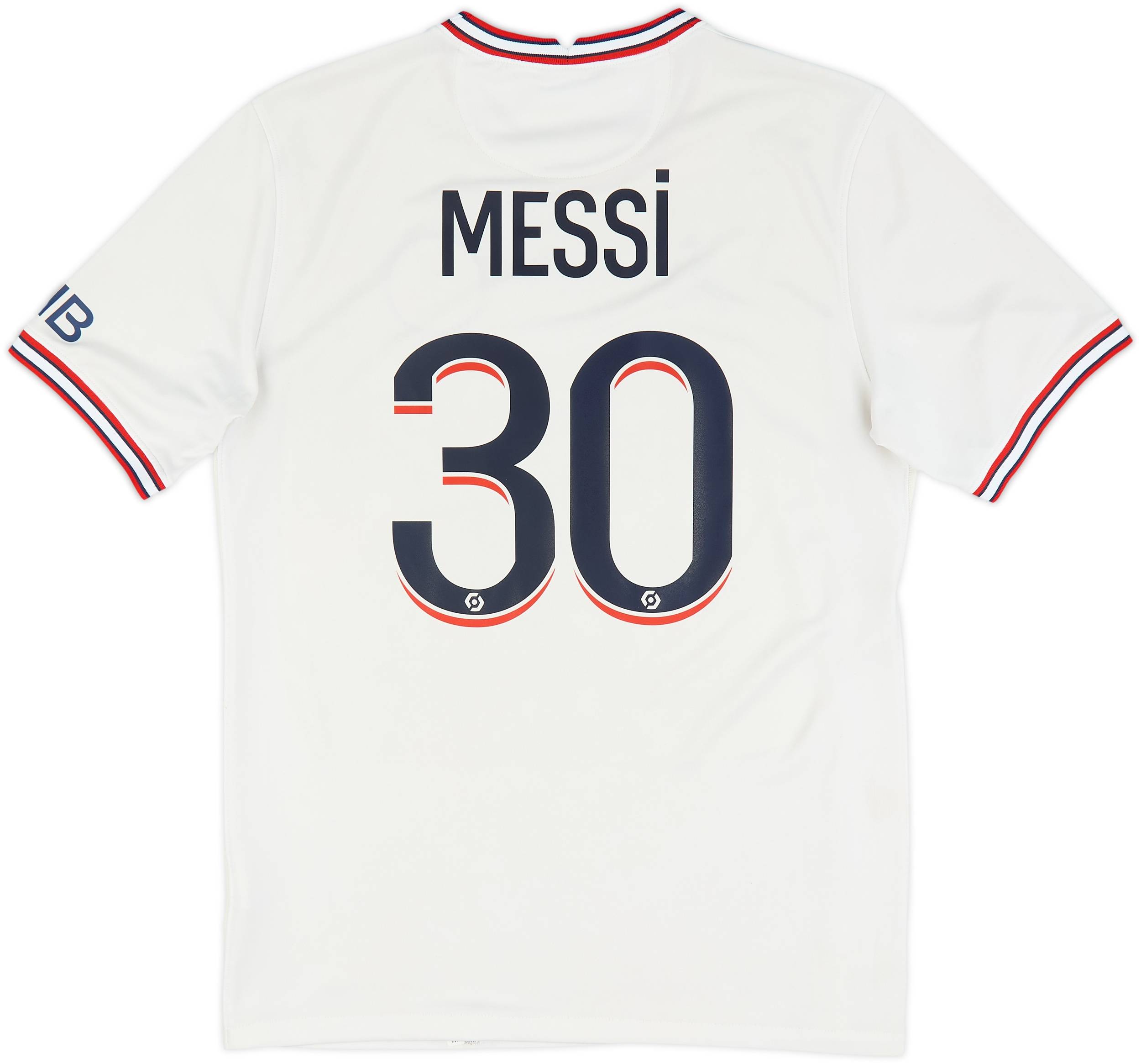 2021-22 Paris Saint-Germain Fourth Shirt Messi #30 - 6/10 - (M)