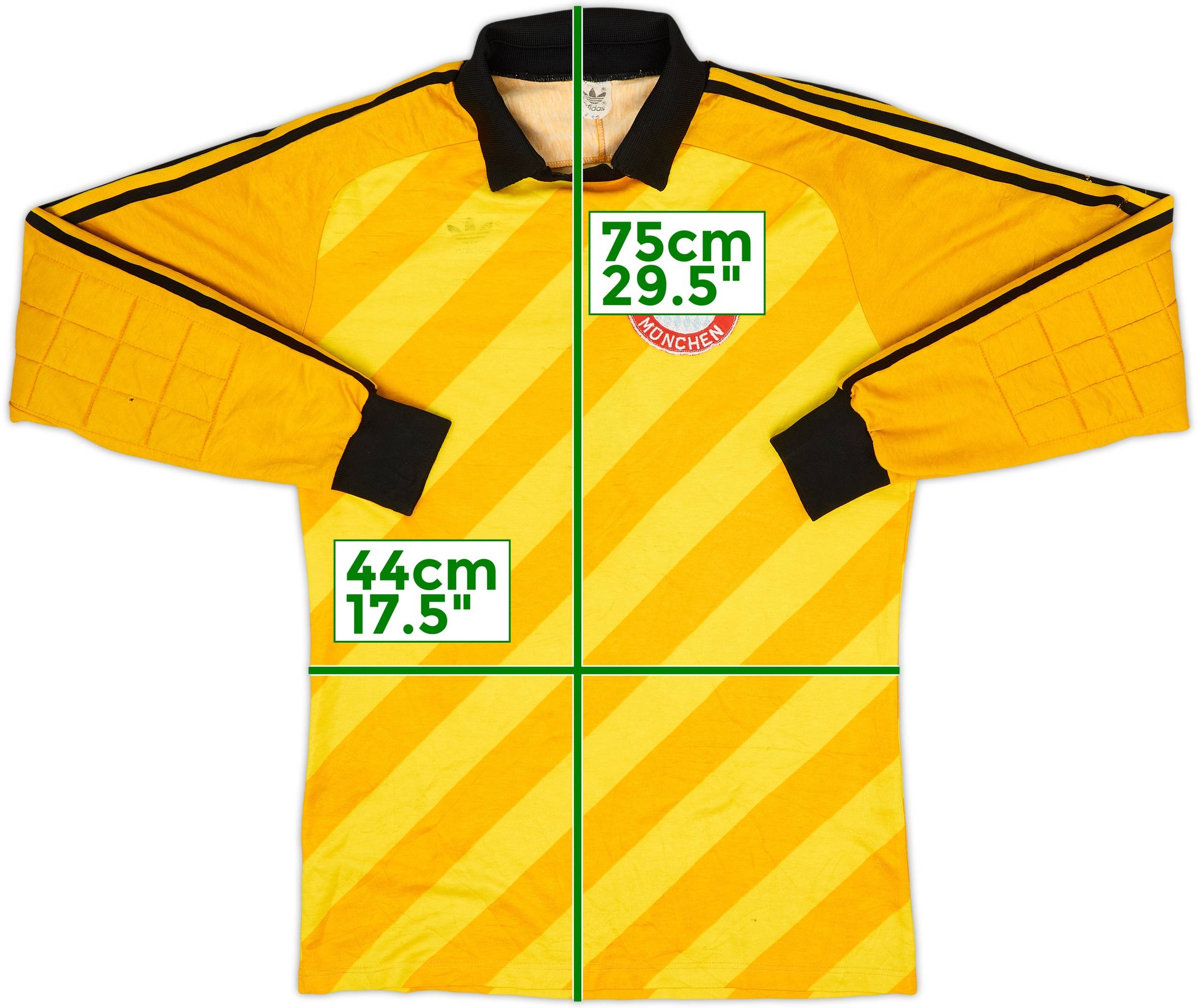 1980s adidas Template GK Shirt (Bayern Munich) #1 - 4/10 - (M)