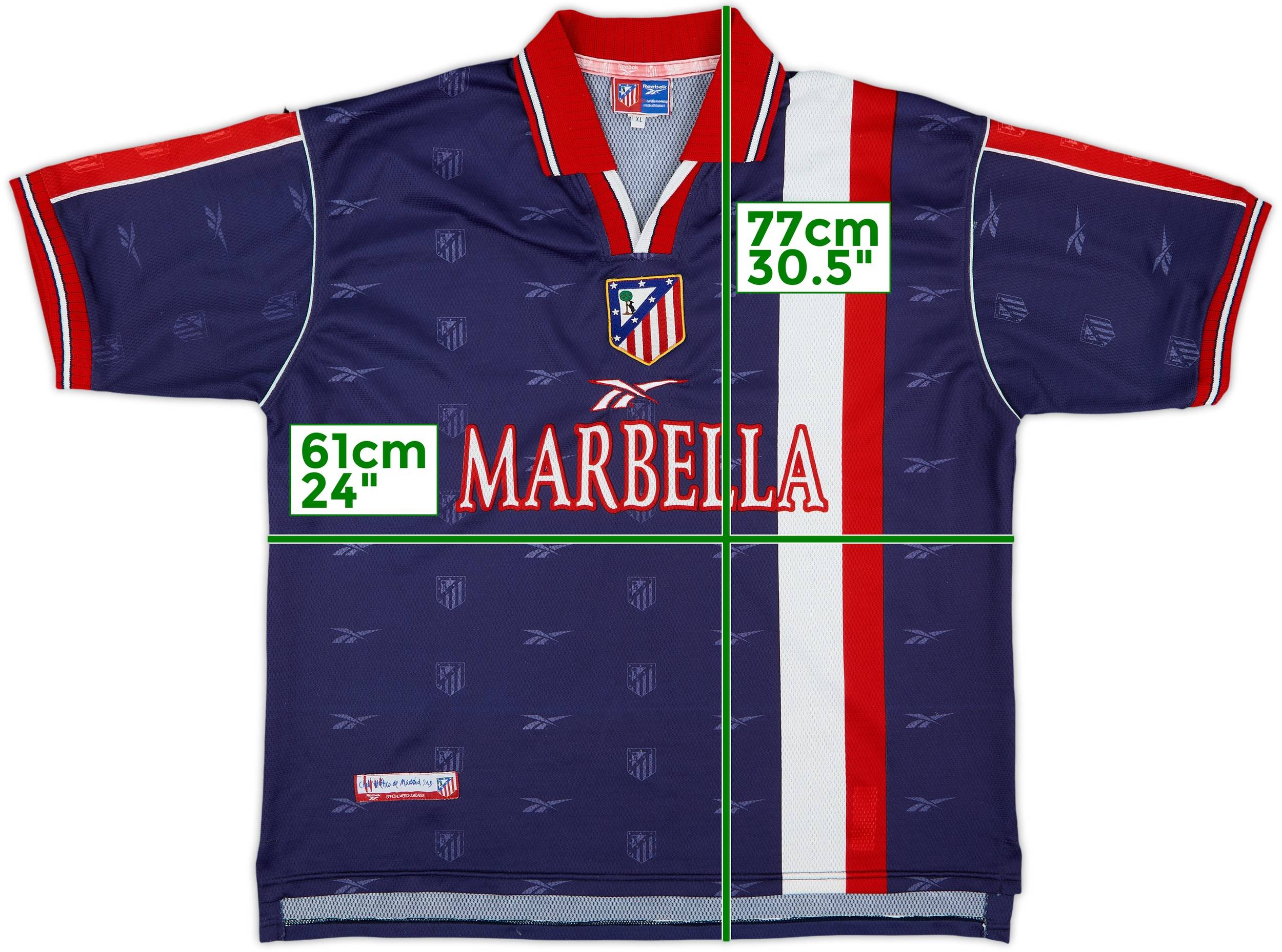 1998-99 Atletico Madrid Away Shirt - 9/10 - (XL)