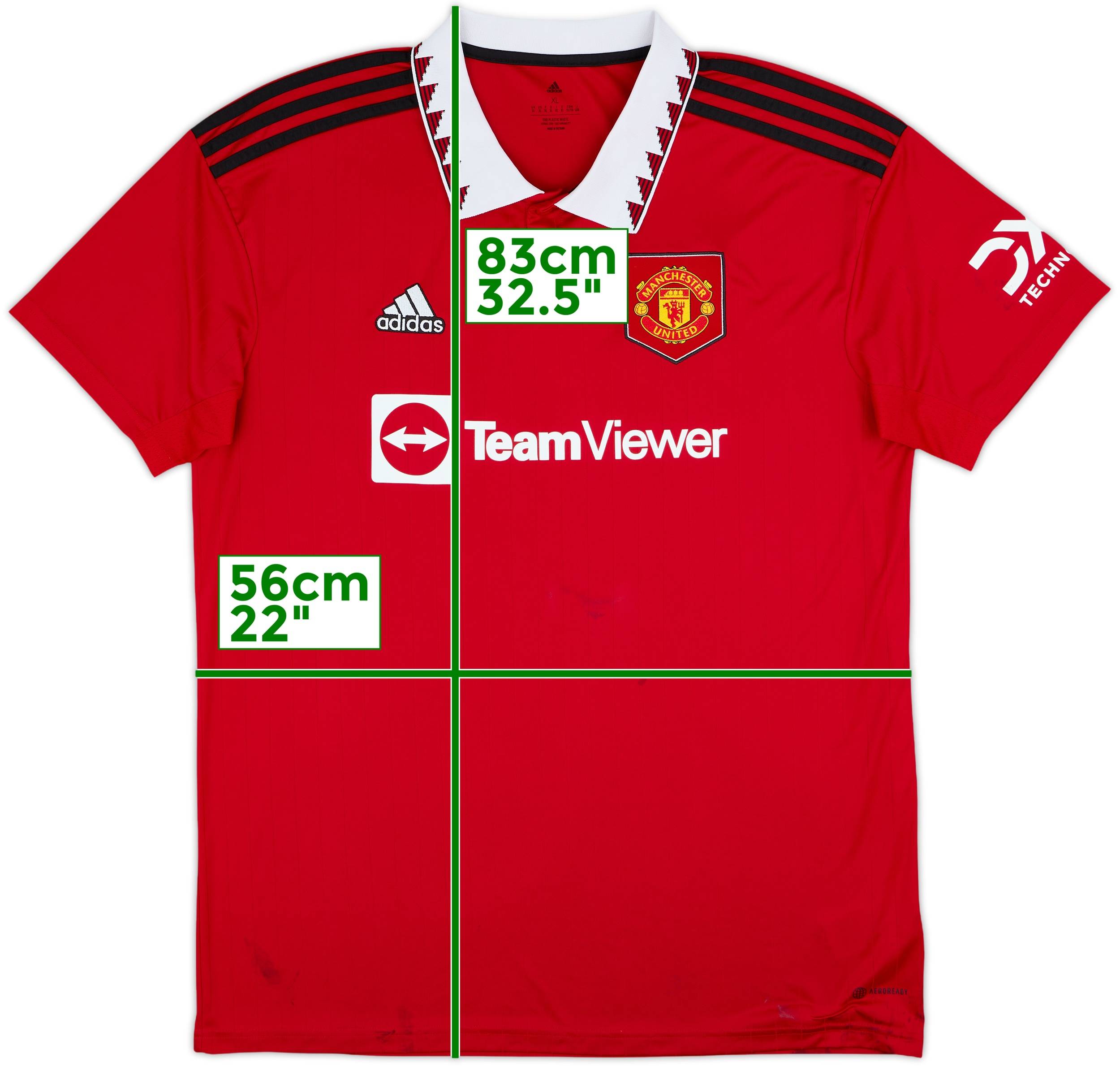 2022-23 Manchester United Home Shirt - 5/10 - (XL)