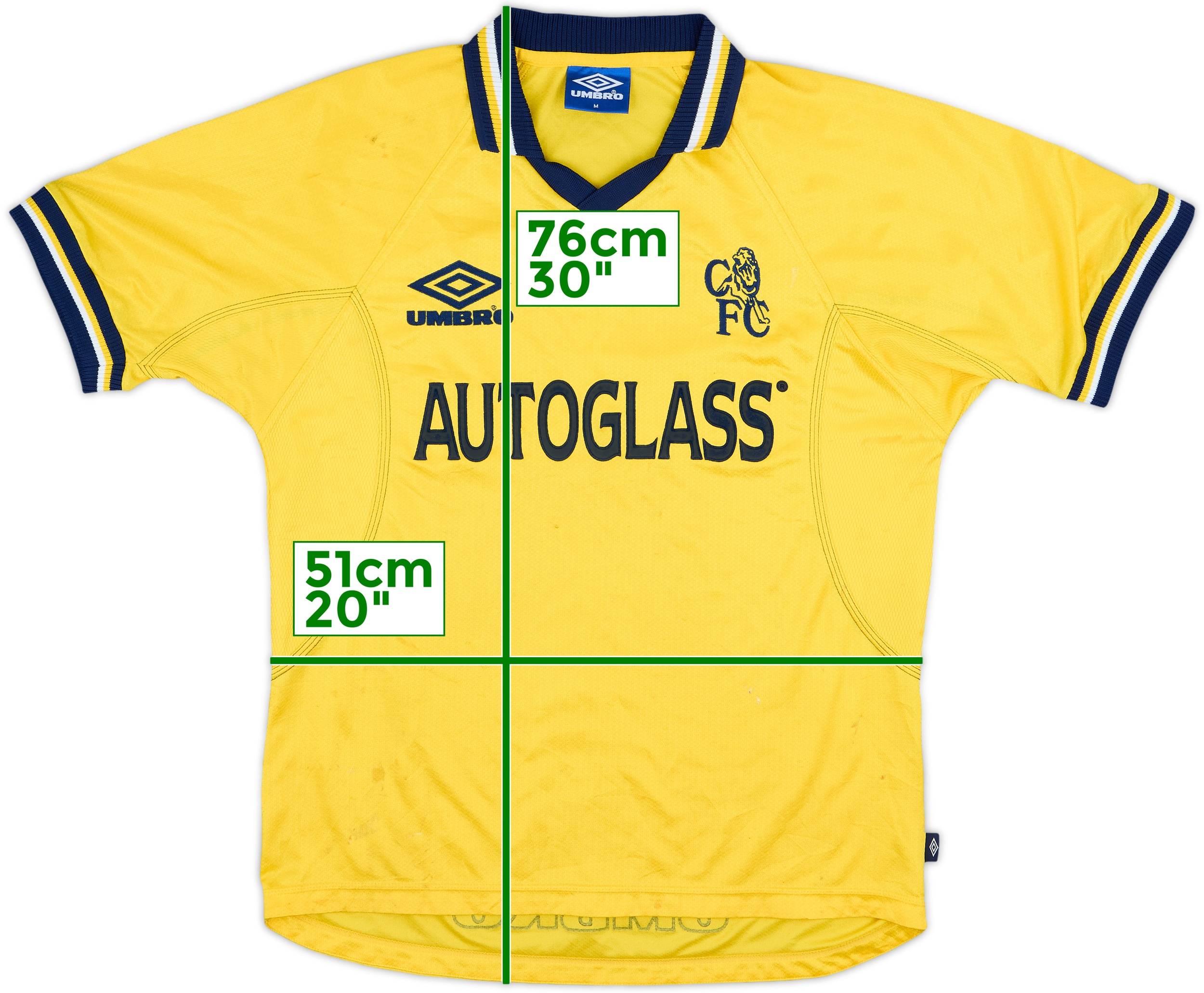 1998-00 Chelsea Third Shirt - 5/10 - (M)