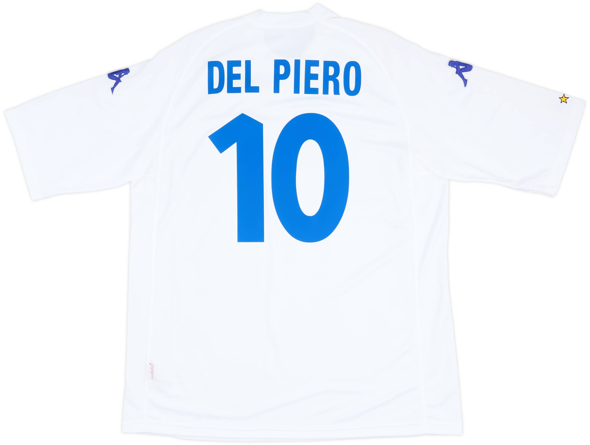 2000-01 Italy Away Shirt Del Piero #10 - 10/10 - (XXL)