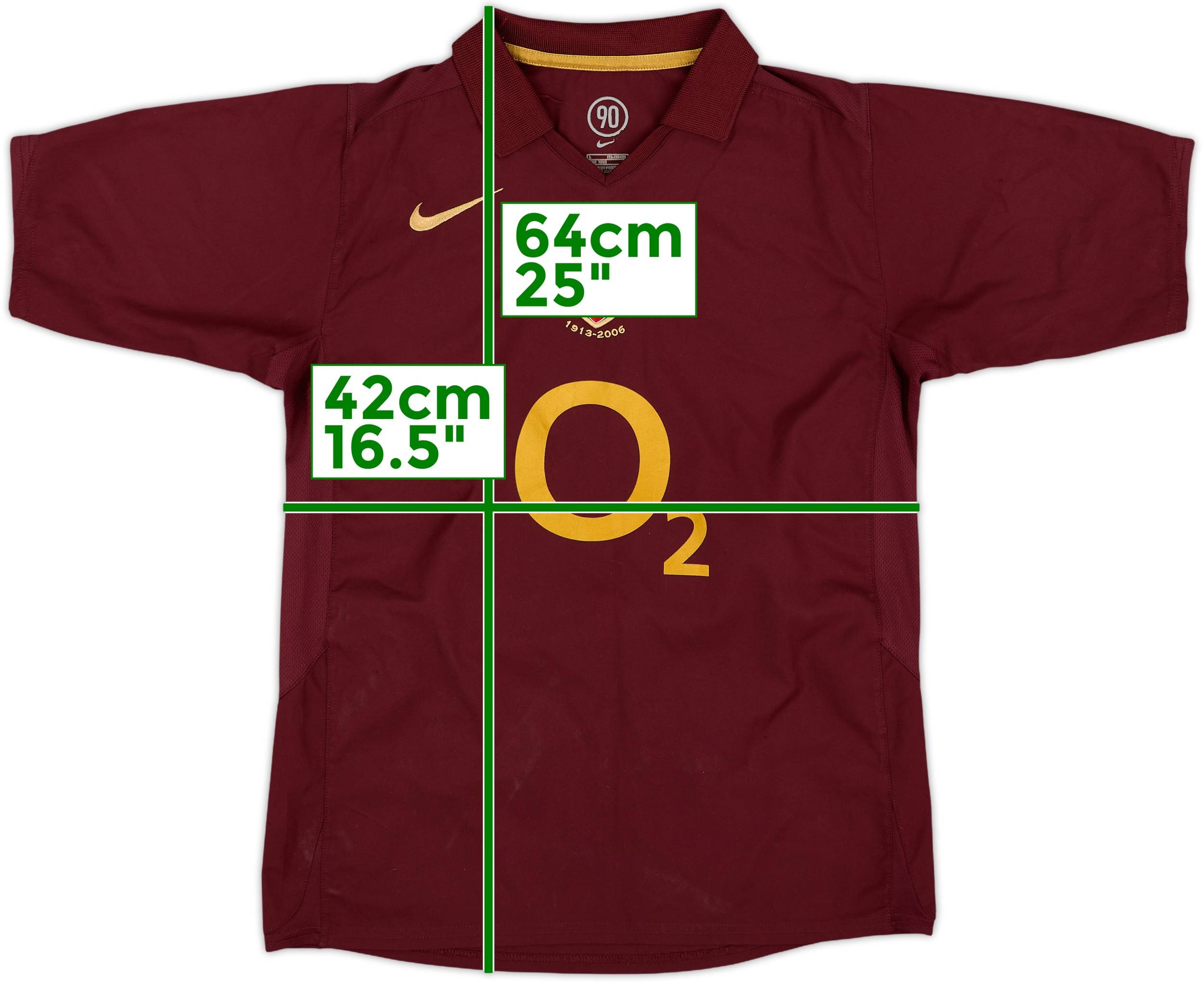 2005-06 Arsenal Home Shirt - 8/10 - (L.Boys)