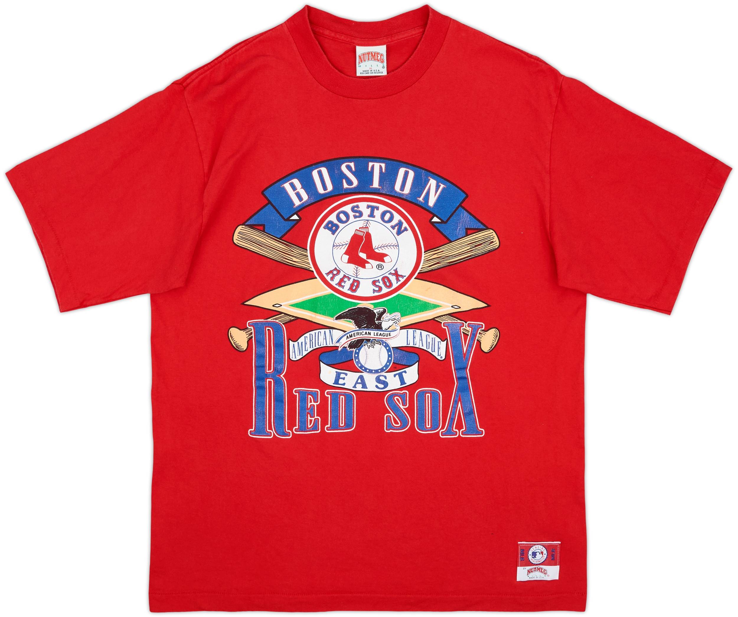 1990s Boston Red Sox Nutmeg Tee - 7/10 - (XL)