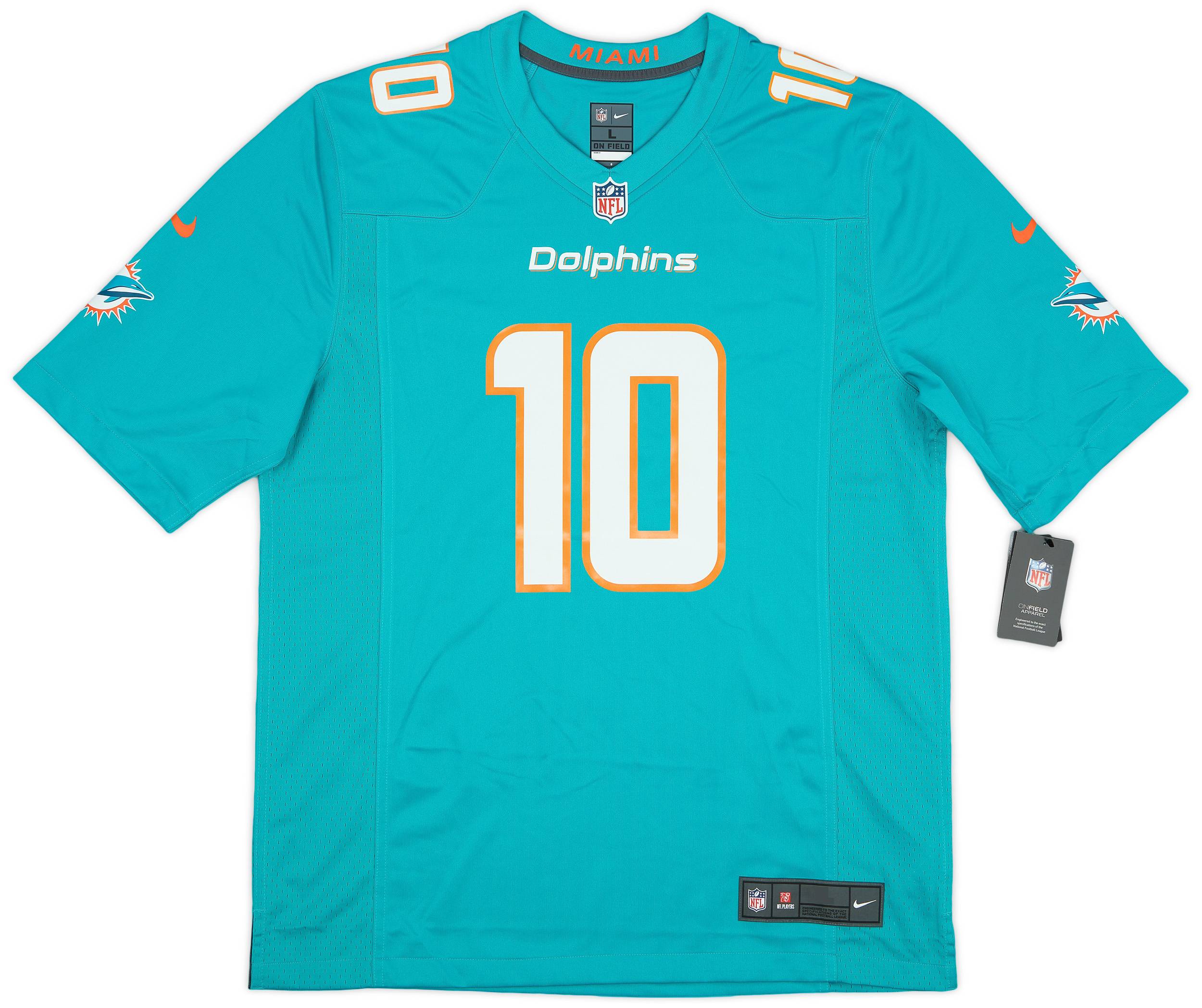 2022 23 Miami Dolphins Hill 10 Nike Game Home Jersey M