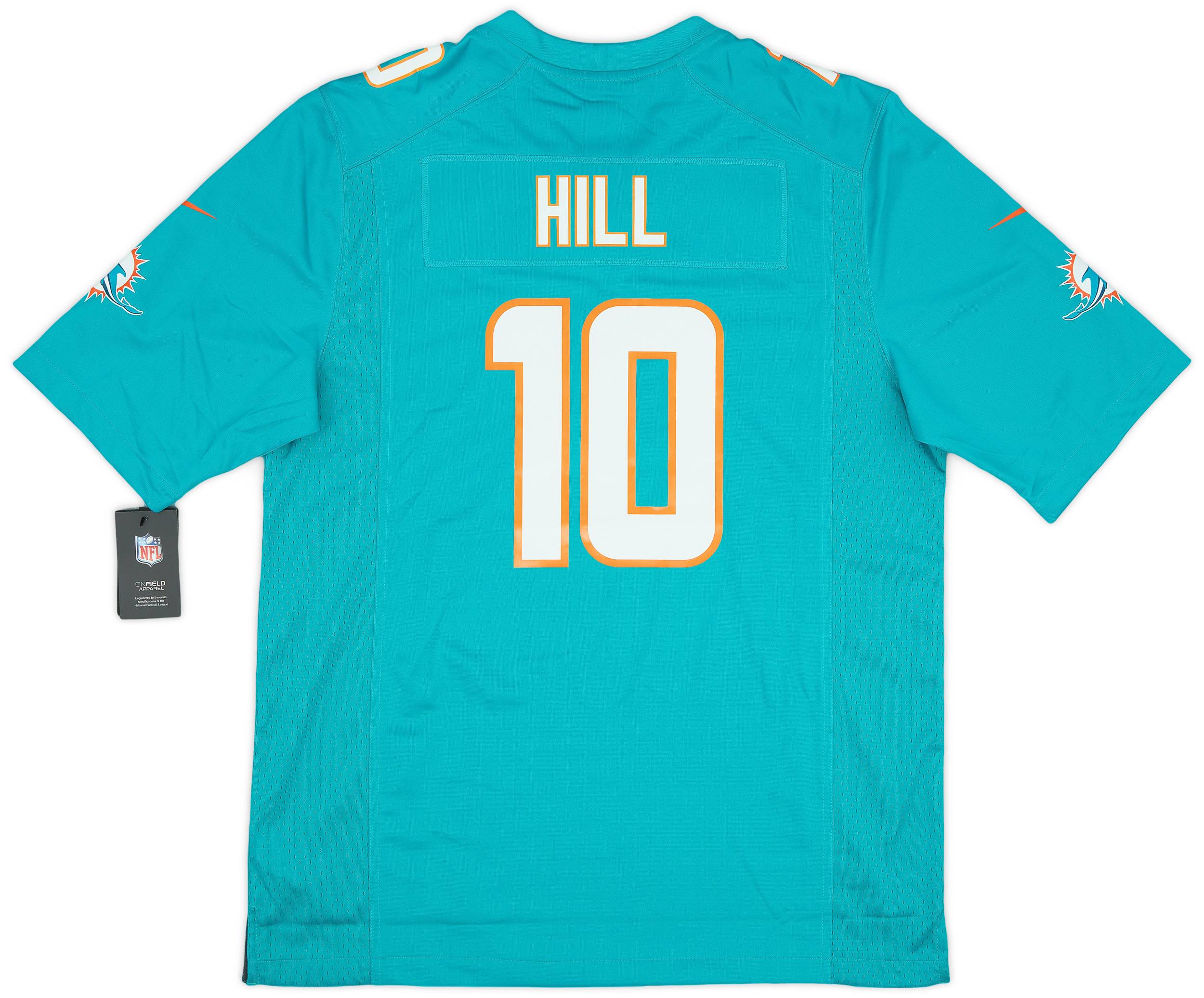 2022-23 Miami Dolphins Hill #10 Nike Game Home Jersey (L)