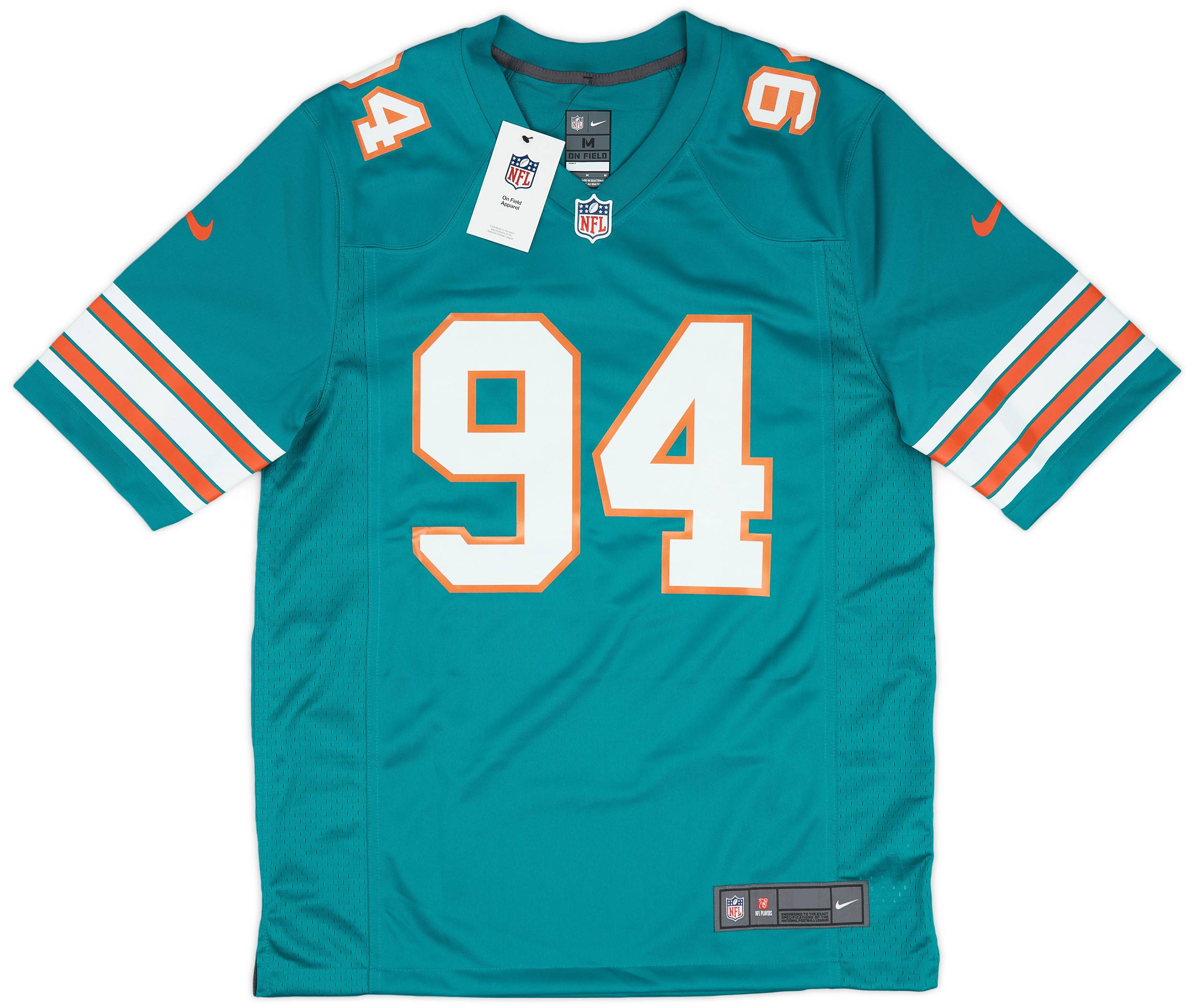 2019 23 Miami Dolphins Wilkins 94 Nike Game Alternate Jersey M