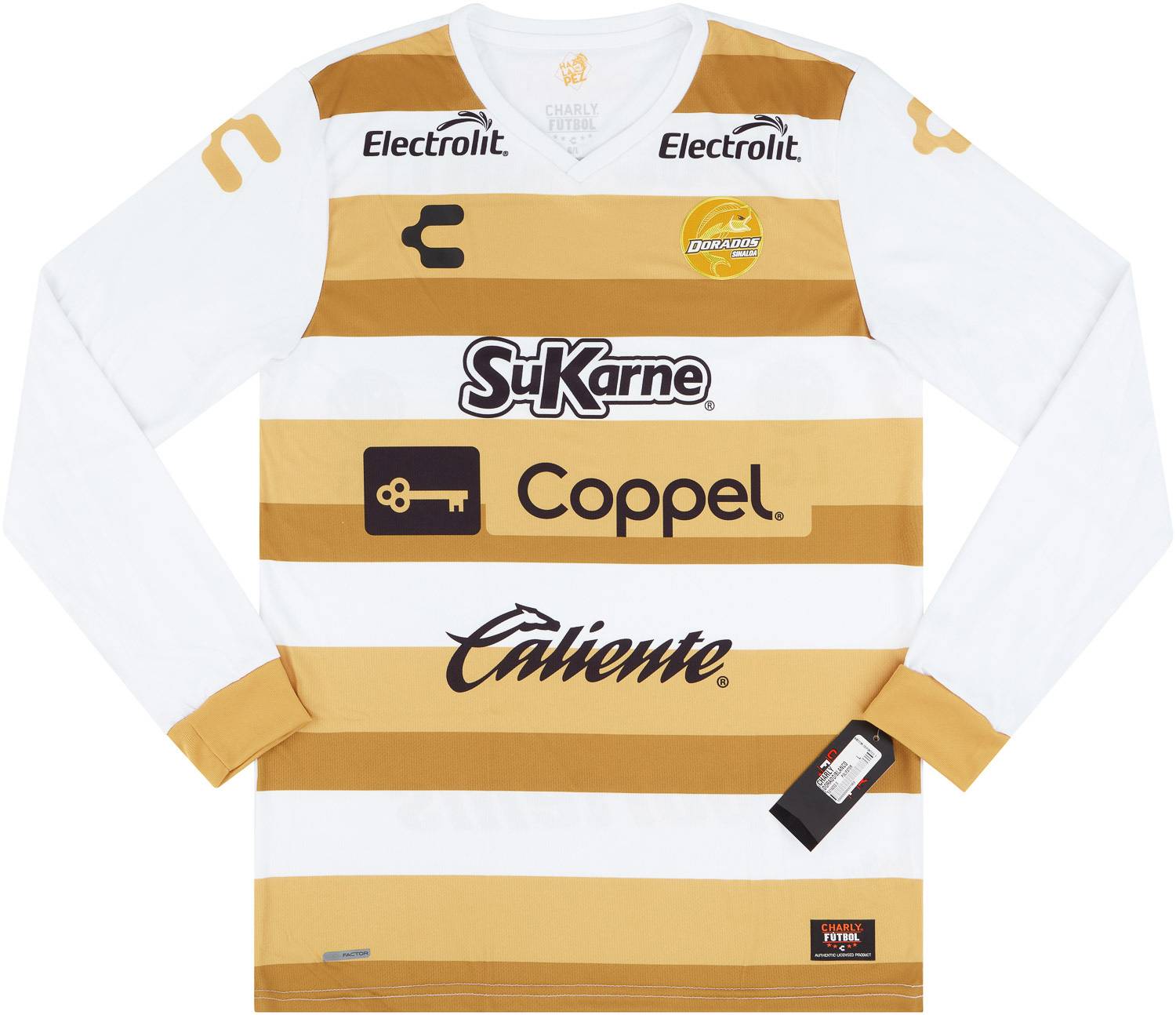 2017-18 Dorados de Sinaloa Home L/S Shirt S