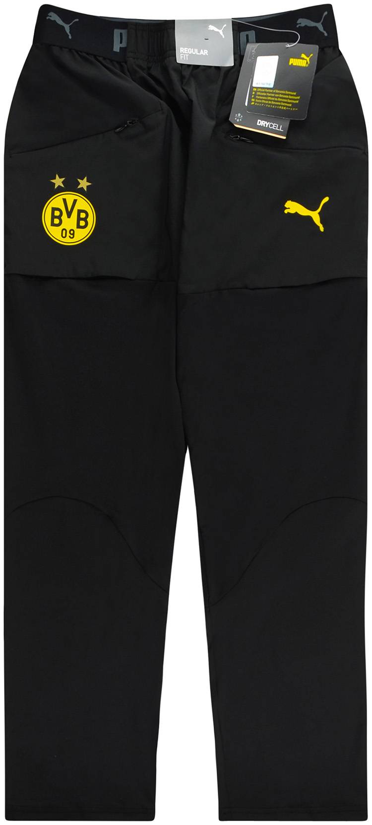 2018-19 Borussia Dortmund Puma Stadium Training Pants/Bottoms (KIDS)
