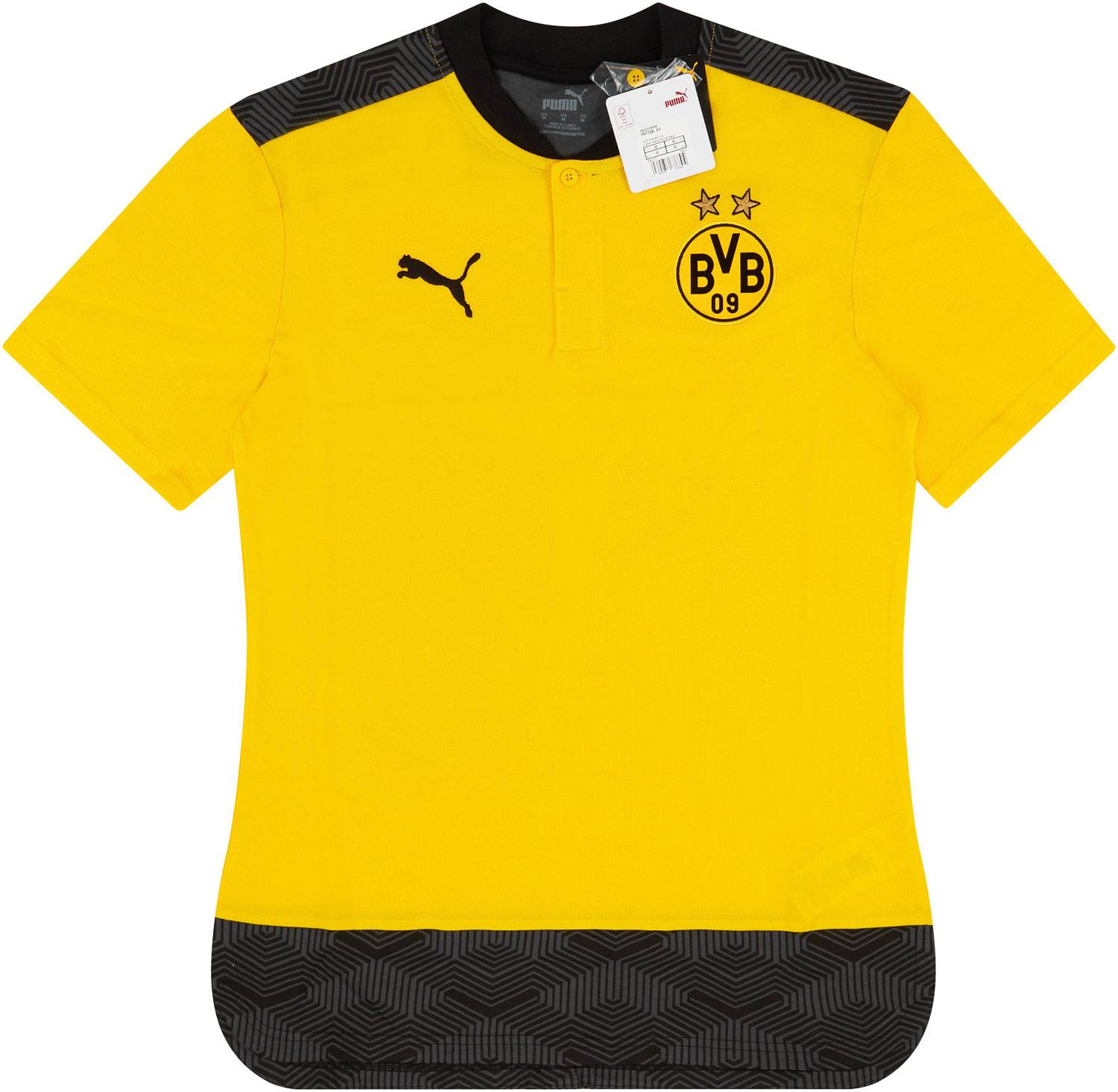 2019-20 Borussia Dortmund Puma Casuals Polo T-Shirt