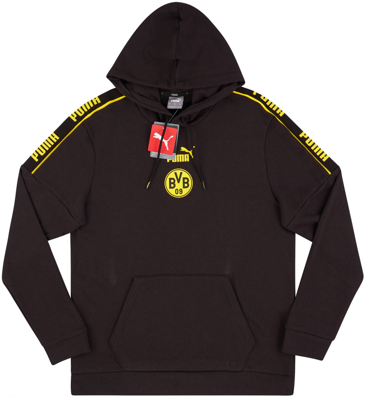 2020-21 Borussia Dortmund Puma Culture Hooded Top (XS)