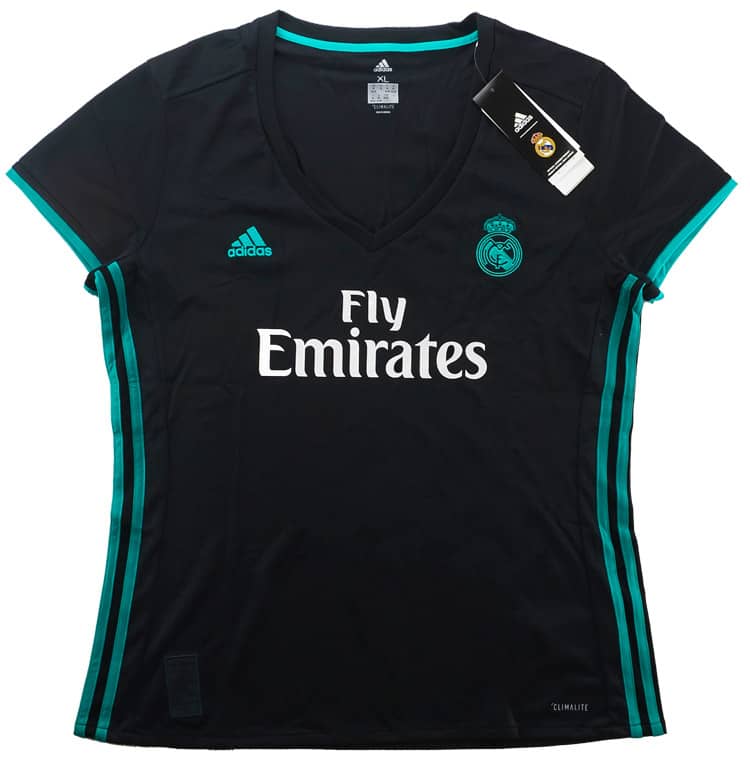 2017-18 Real Madrid Away Shirt (Womens (2XS))