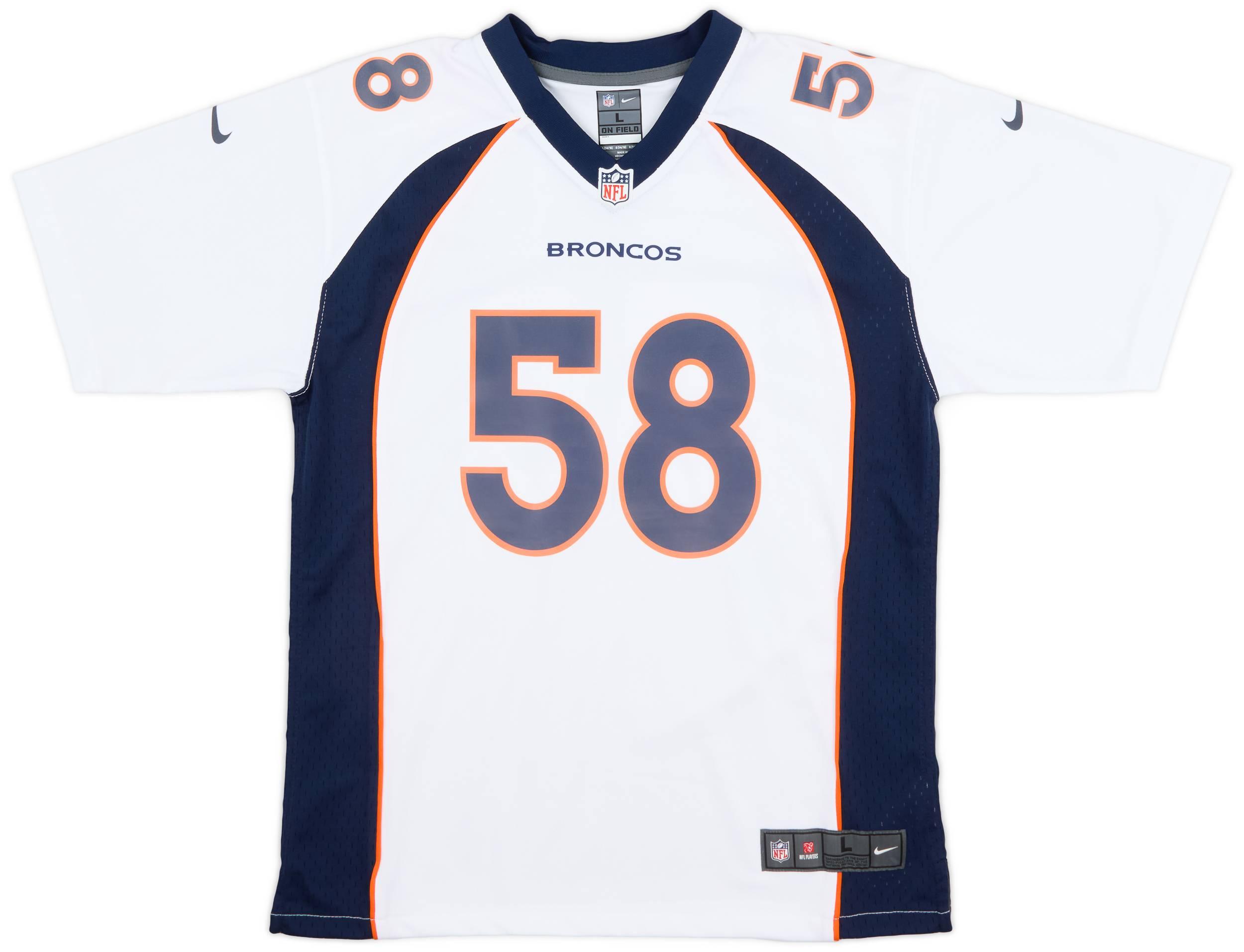 2013 21 Denver Broncos Miller 58 Nike Game Away Jersey L.Kids