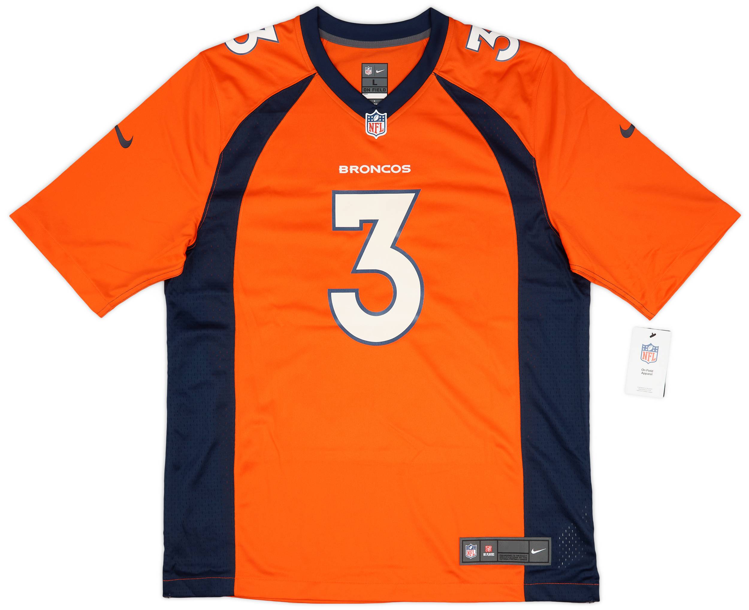 Denver broncos on field jersey hot sale