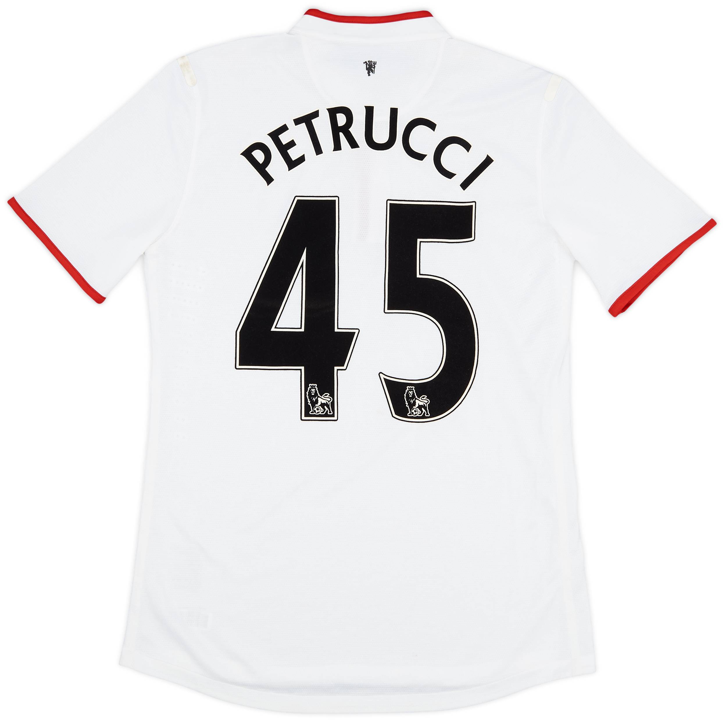2012-14 Manchester United Player Issue Away Shirt Petrucci #45 - 7/10 - (L)