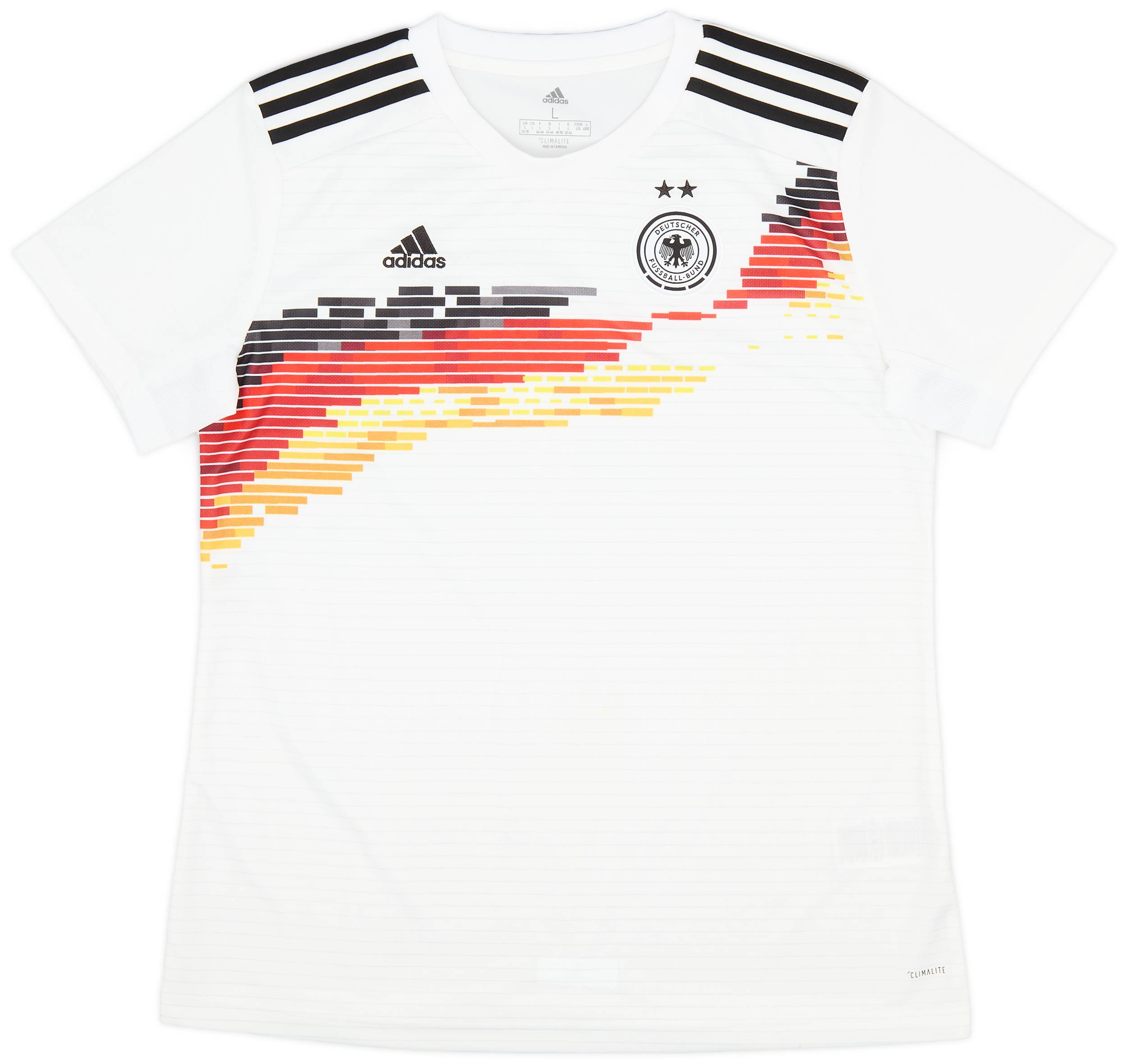 2019 20 Germany Women s Home Shirt 9 10 Women s L