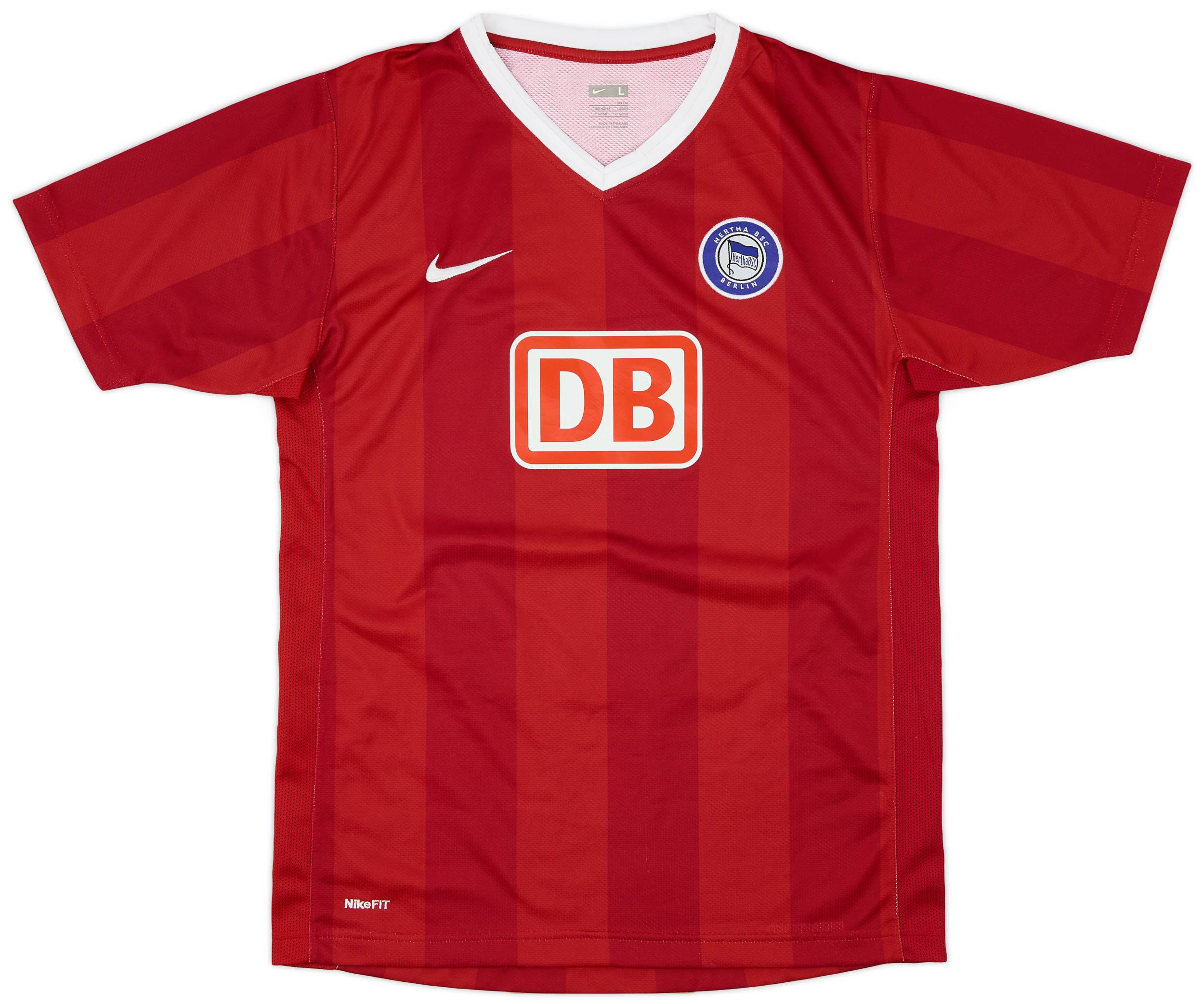2007-08 Hertha Berlin Player Issue Away Shirt - 9/10 - (Women's L)