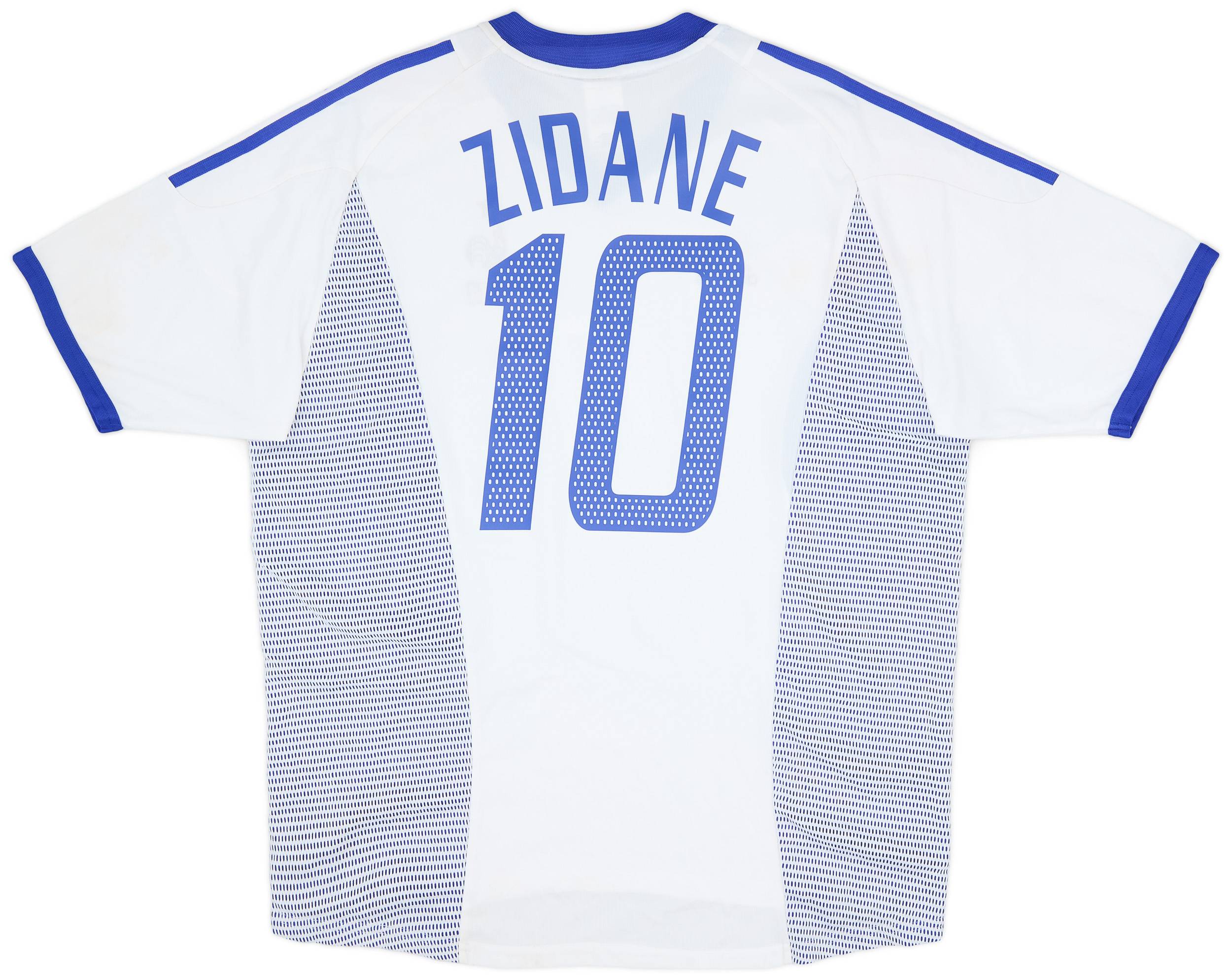 2002-04 France Away Shirt Zidane #10 - 7/10 - (XL)
