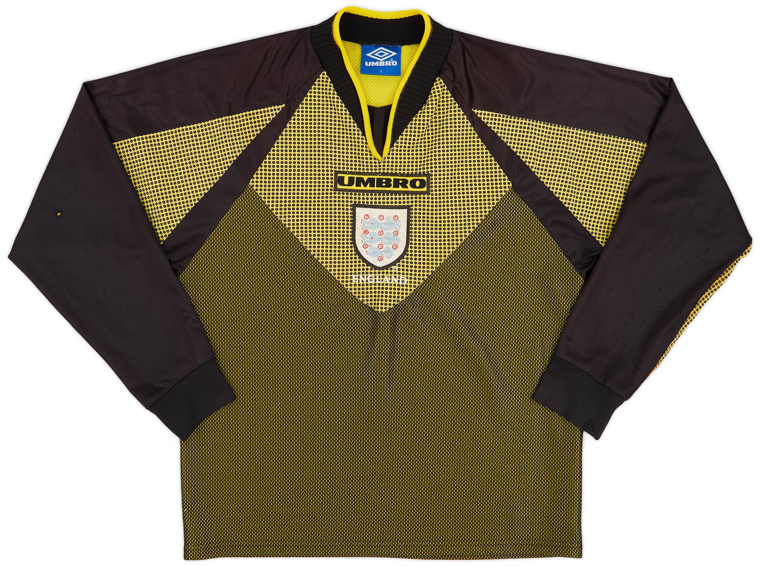 1998-99 England GK Shirt - 8/10 - (Y)