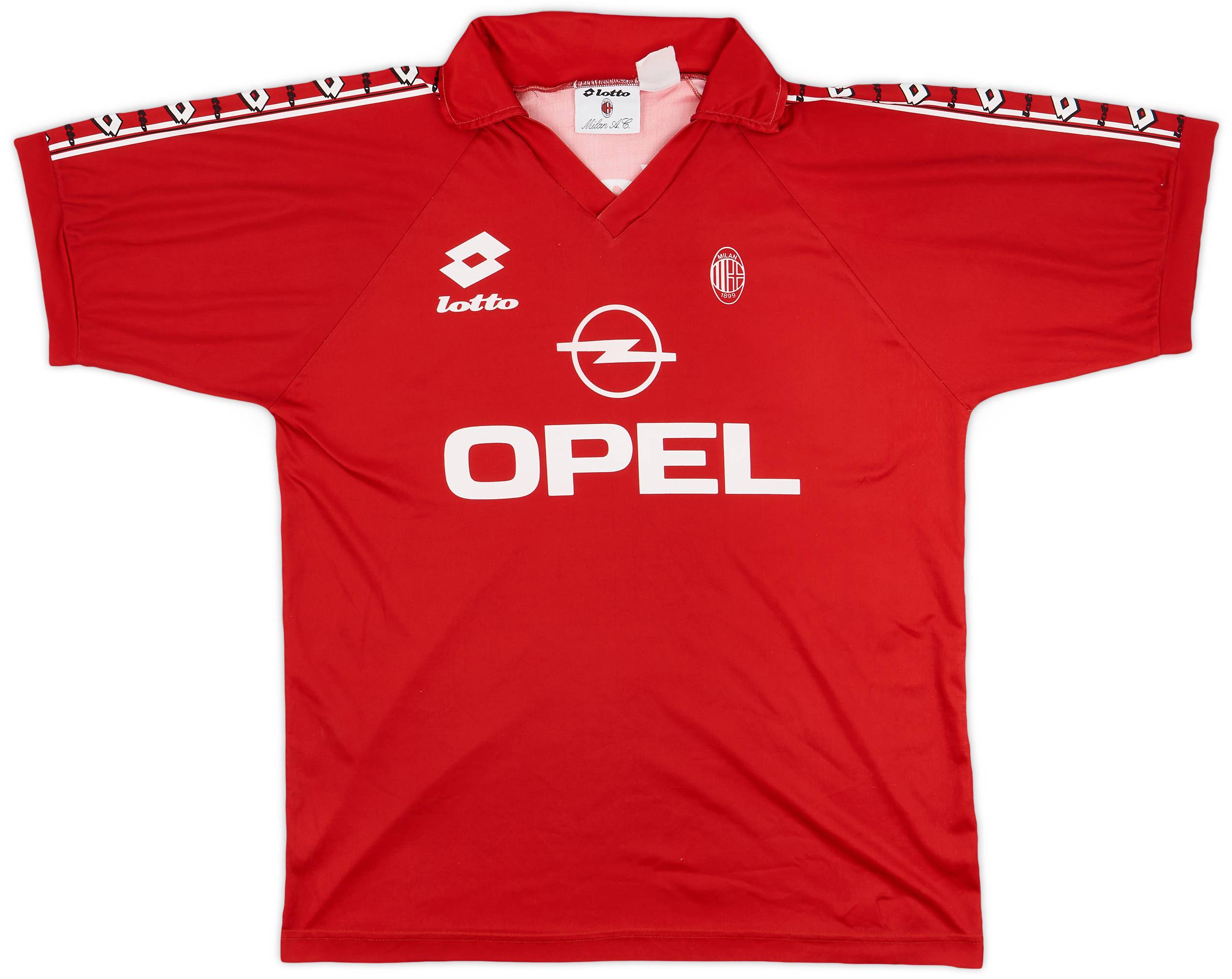 1995-96 AC Milan Lotto Training Shirt - 7/10 - (L)