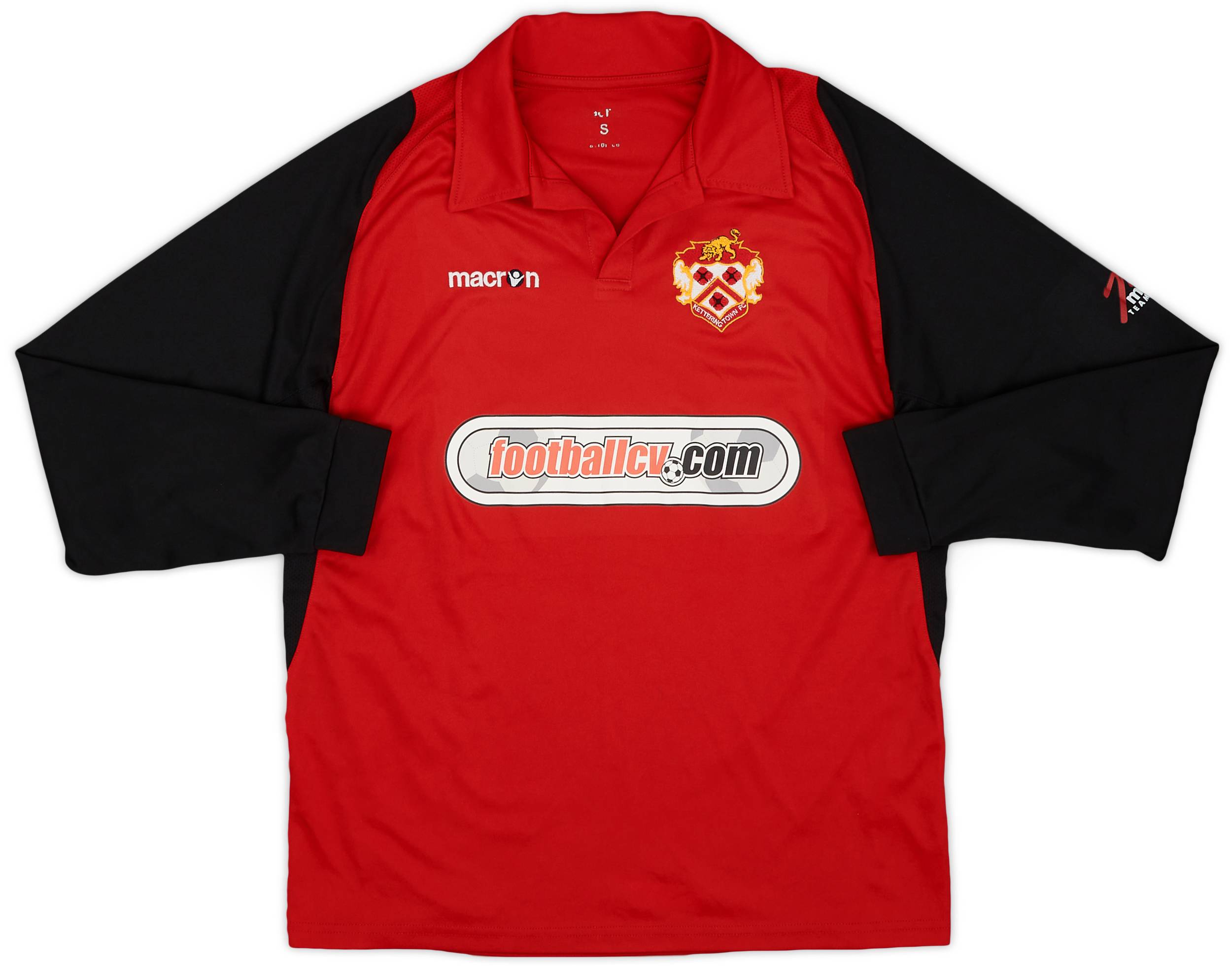 2011-12 Kettering Town Home L/S Shirt - 7/10 - (S)