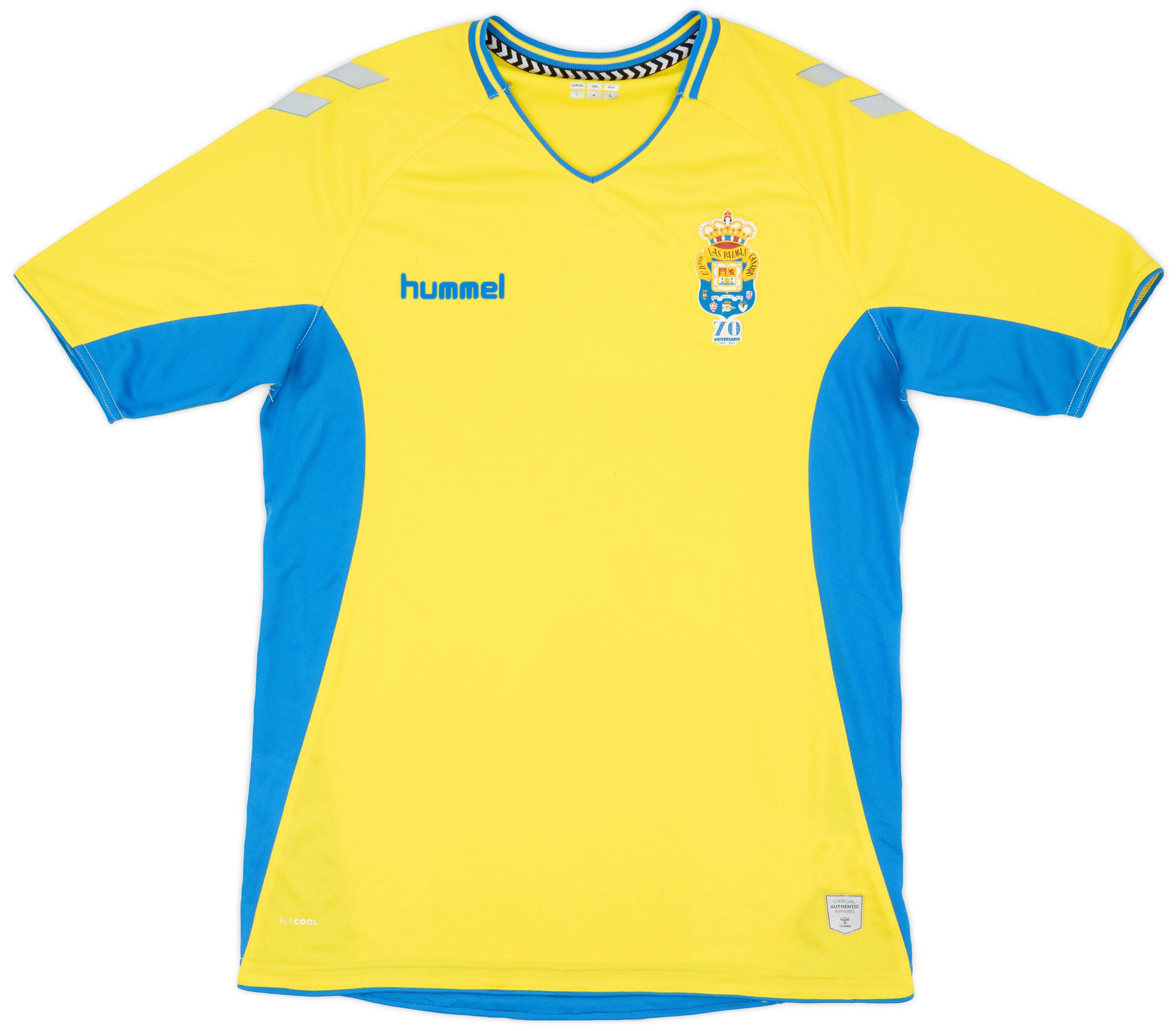 2019-20 Las Palmas Home Shirt - 9/10 - (L)