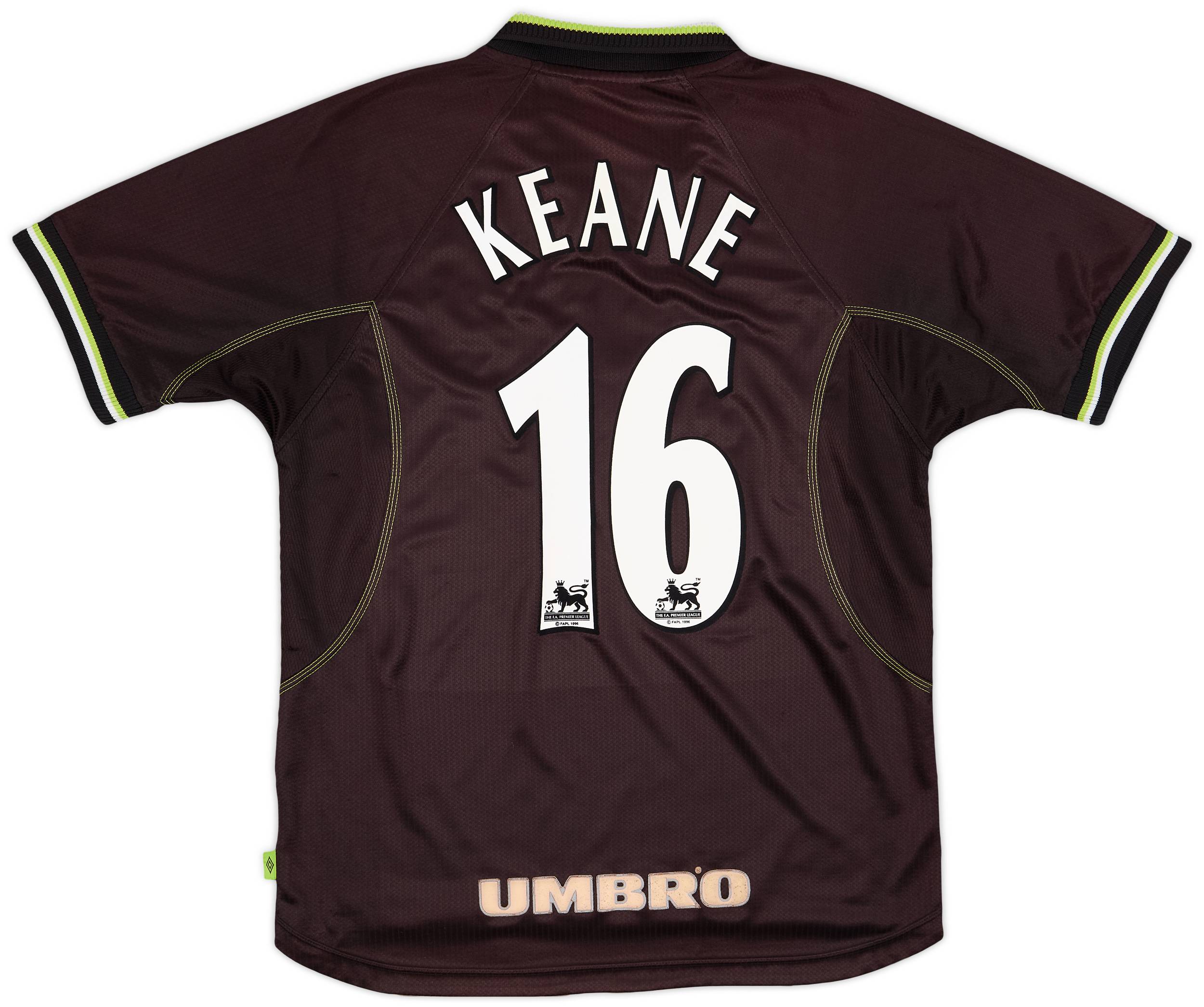 1998-99 Manchester United Third Shirt Keane #16 - 7/10 - (M)