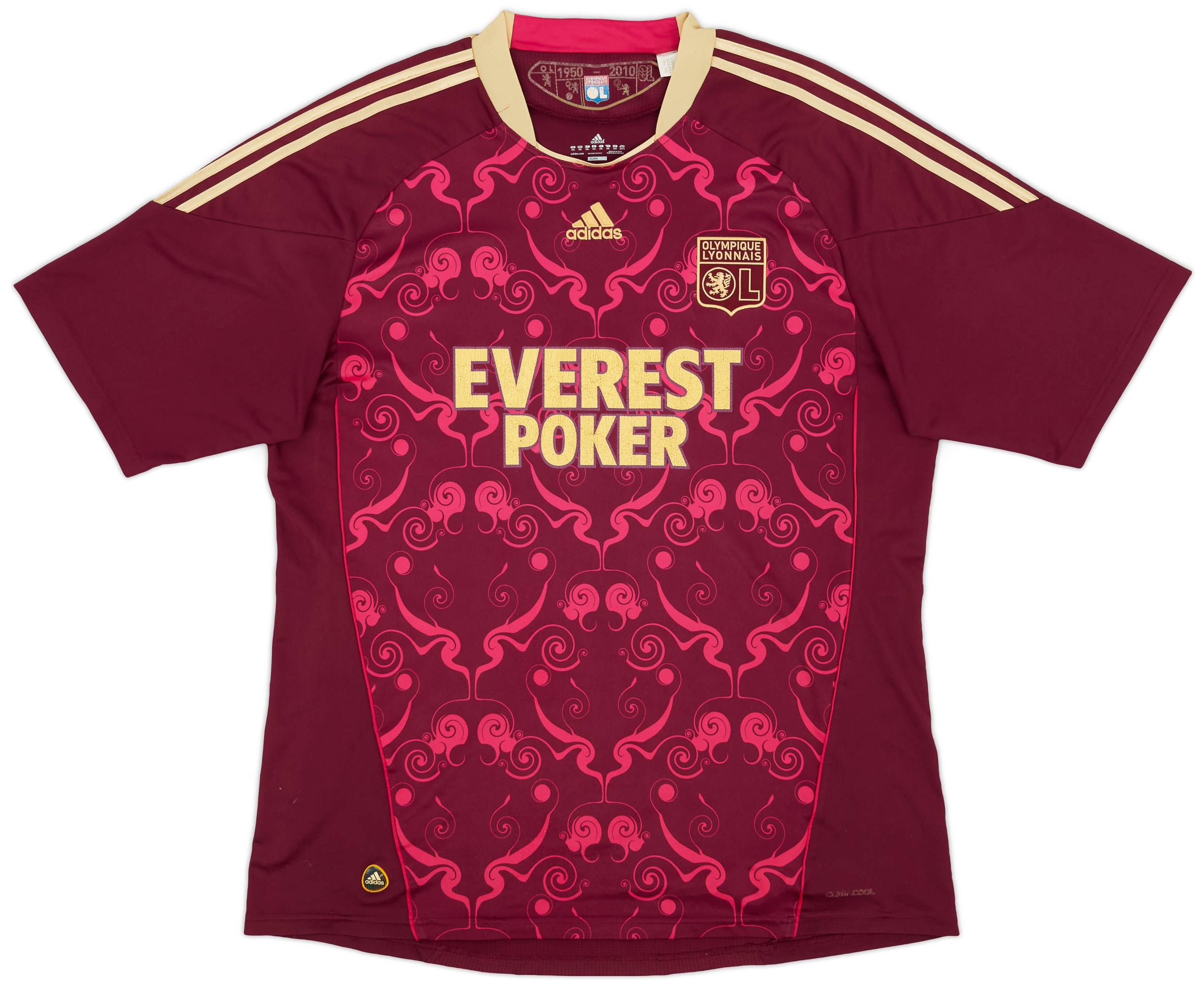 2010-11 Lyon Away Shirt - 6/10 - (XXL)