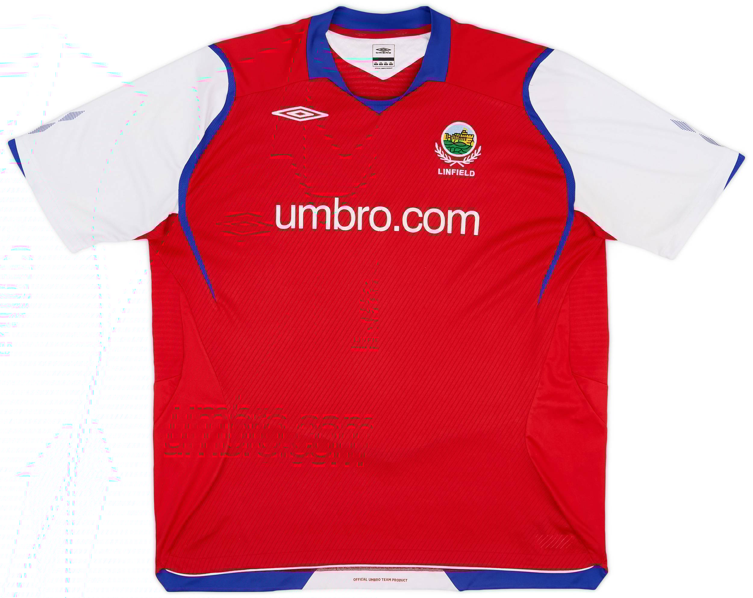 2008-09 Linfield Away Shirt - 7/10 - (XXL)